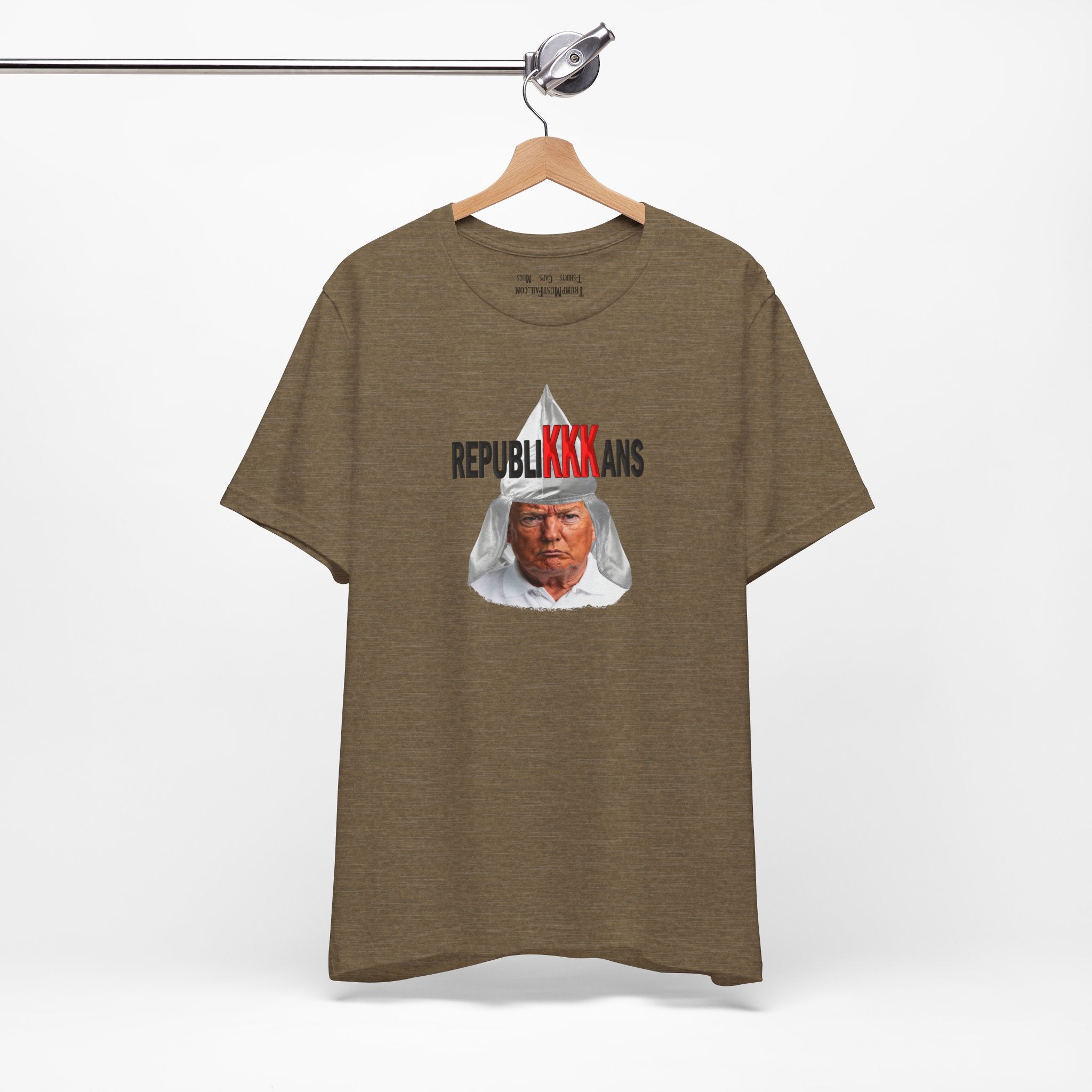 REPUBLIKKKANS T-SHIRT/HEATHER OLIVE