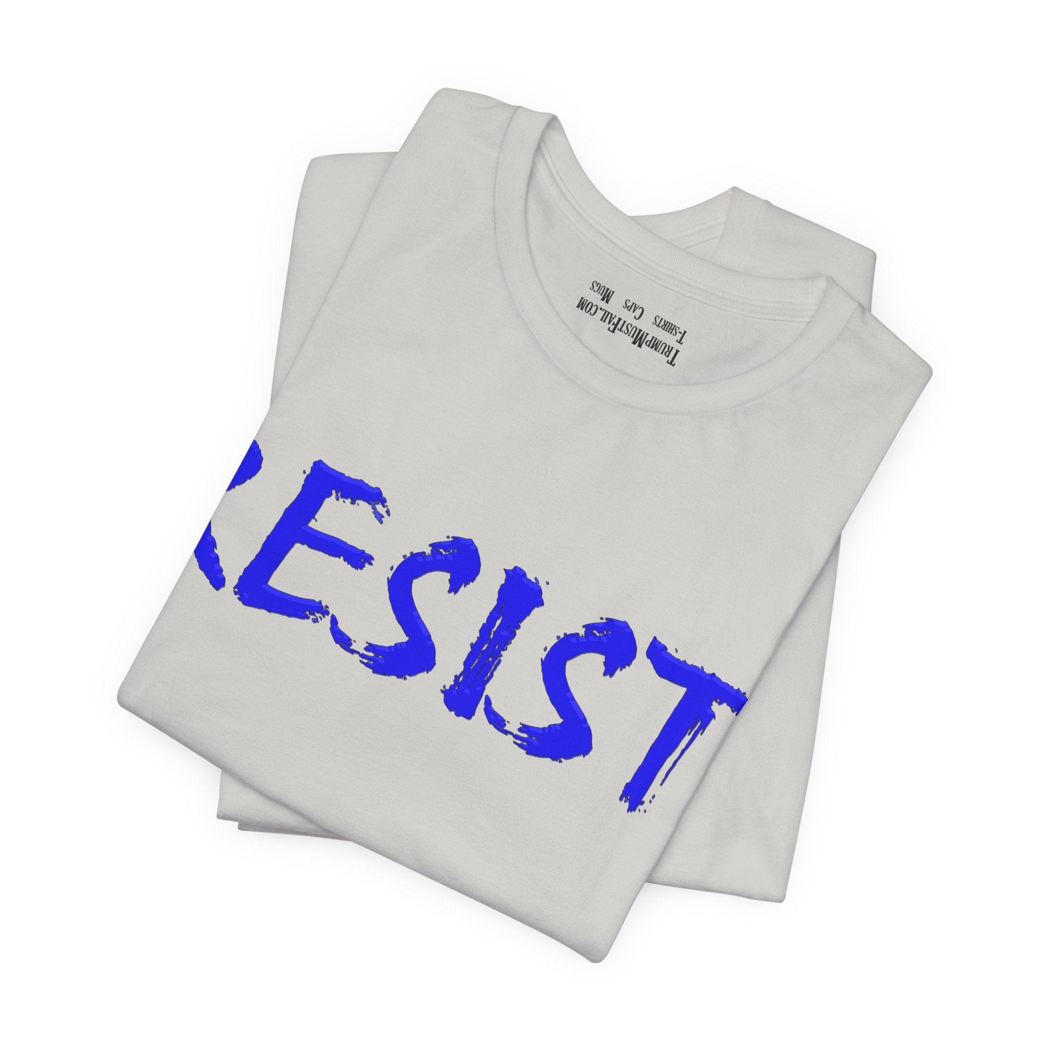 RESIST! T-SHIRT/SILVER