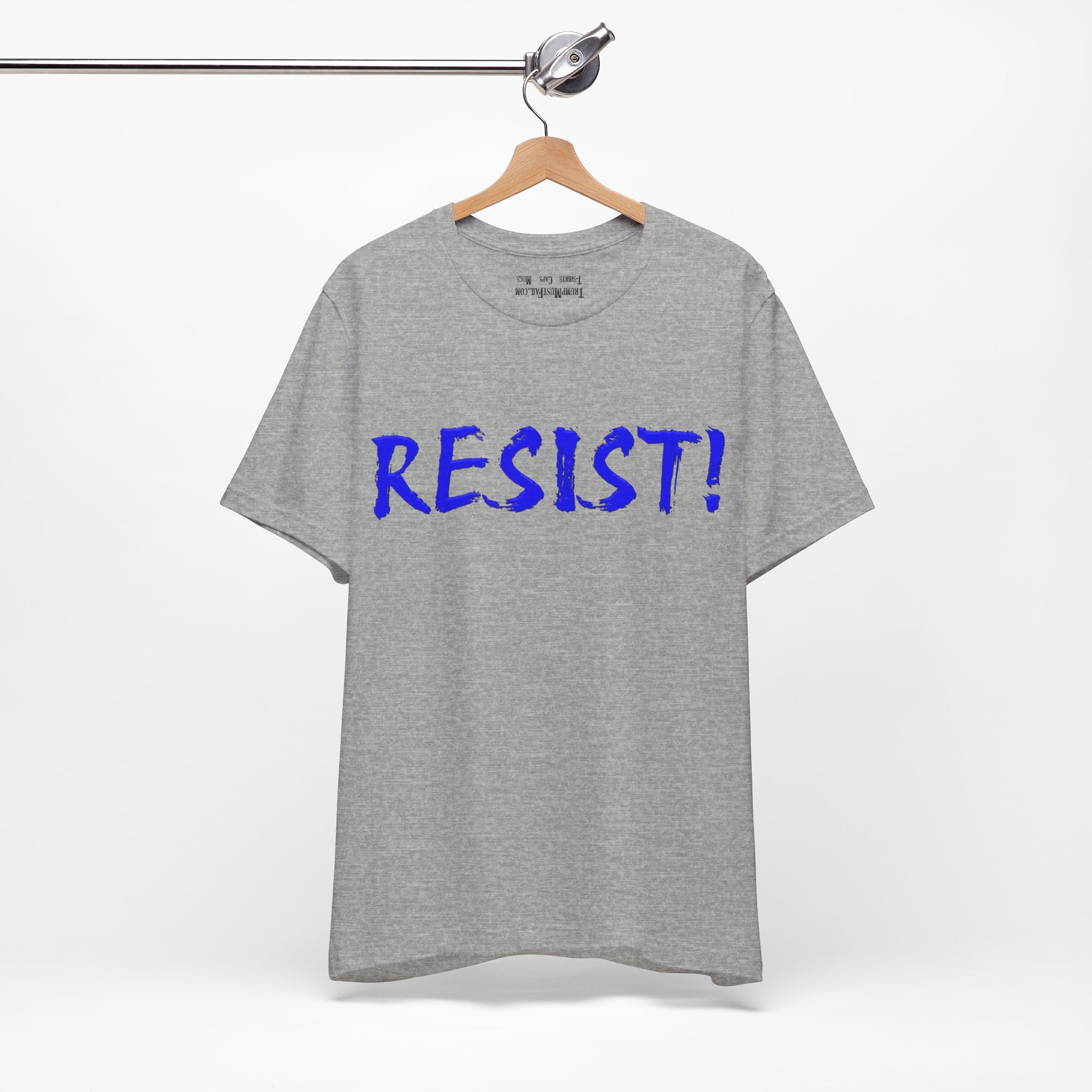 RESIST! T-SHIRT/ATHLETIC HEATHER
