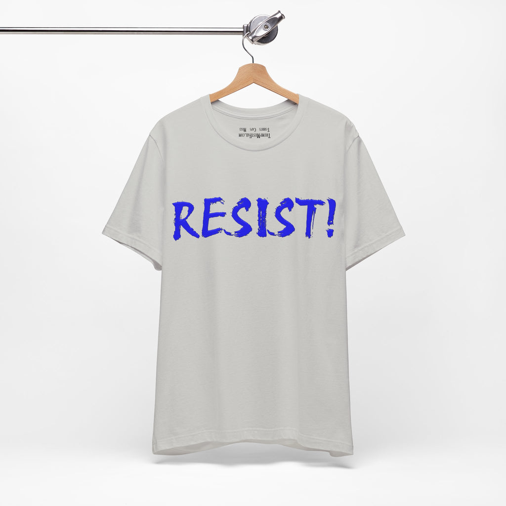 RESIST! T-SHIRT/SILVER