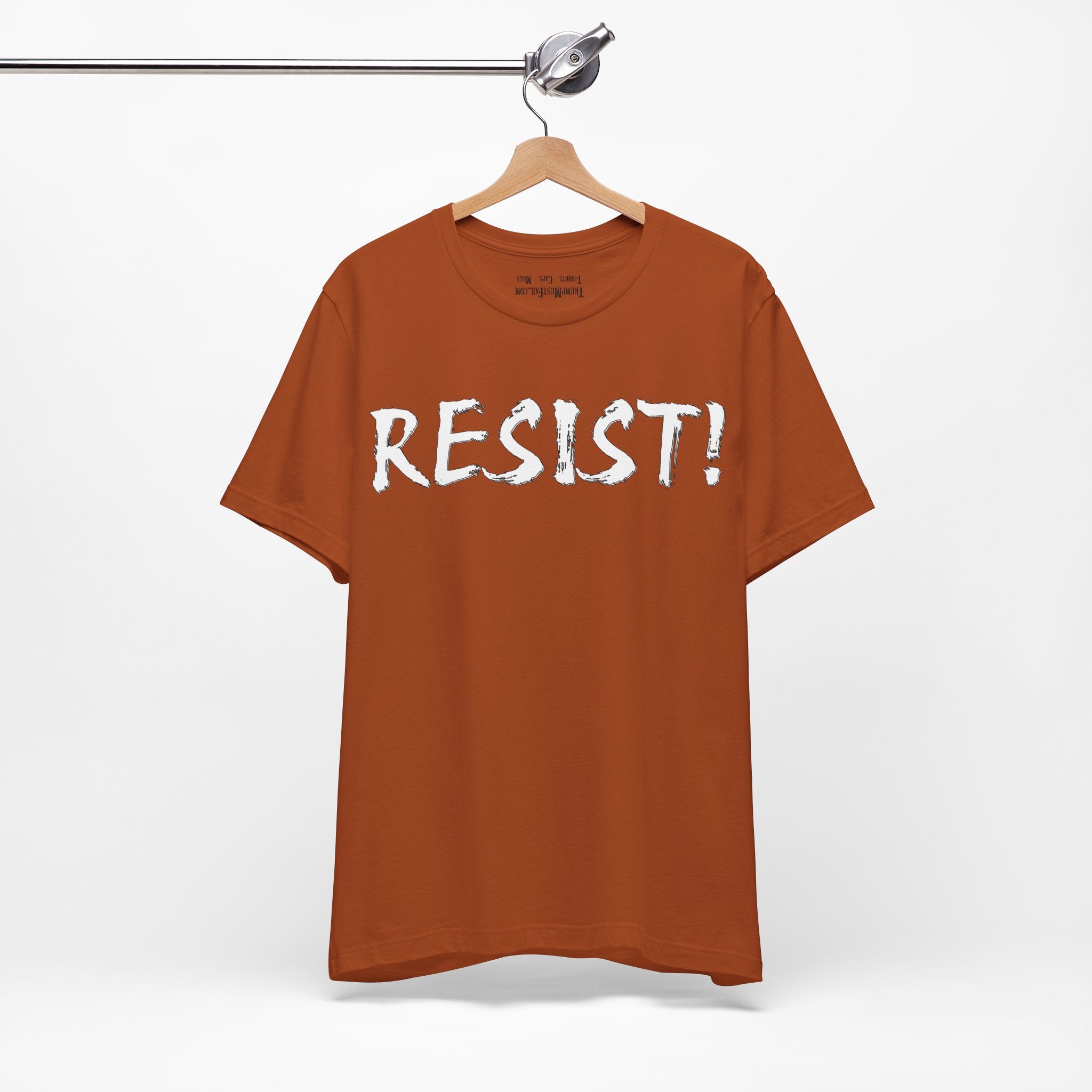 RESIST WHITE T-SHIRT/AUTUMN