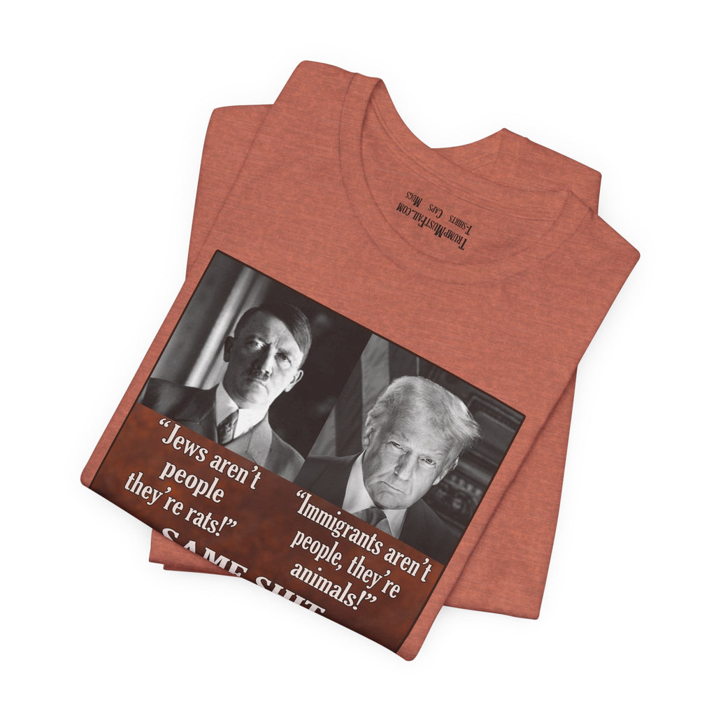 SAME SHIT T-SHIRT/HEATHER CLAY