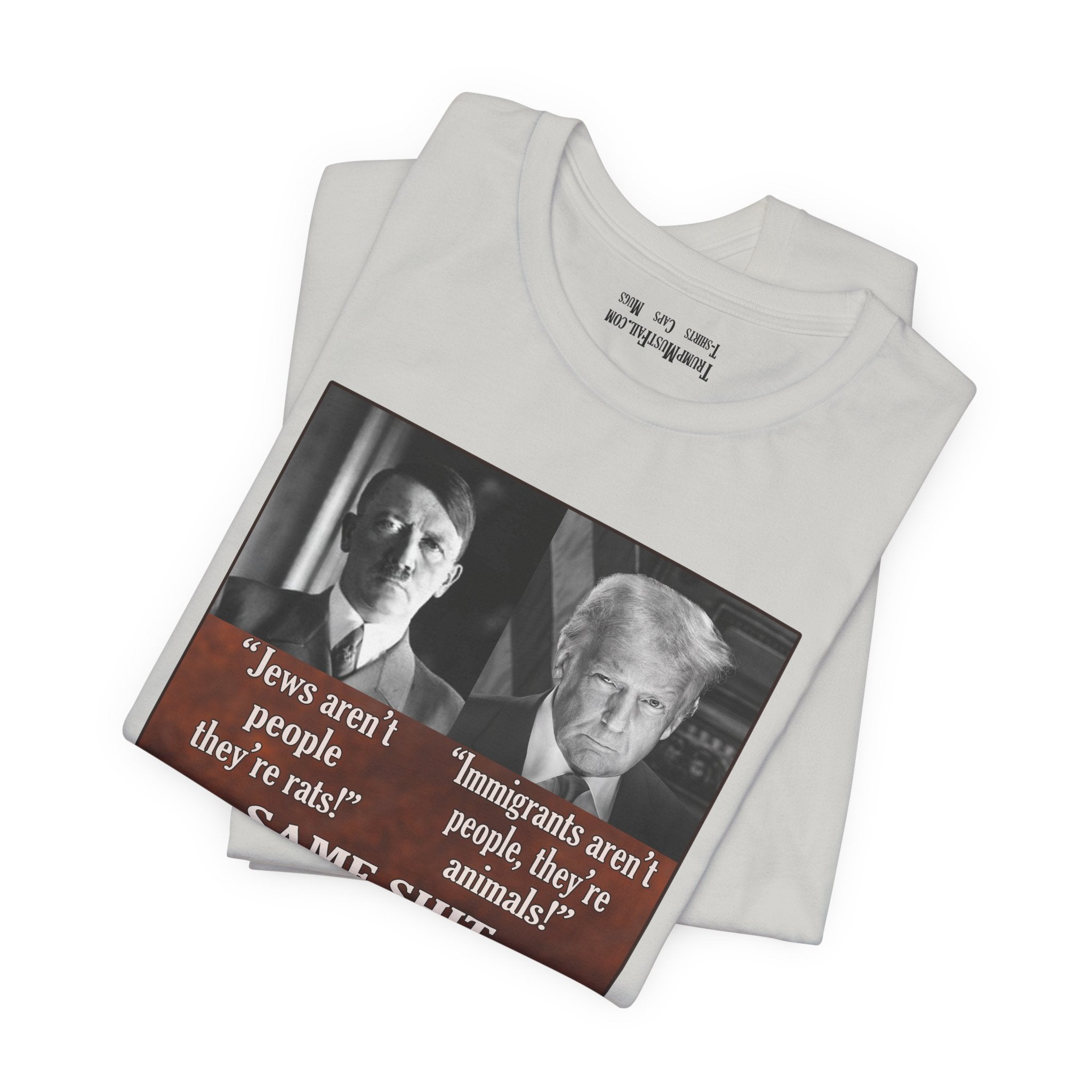 SAME SHIT T-SHIRT/SILVER