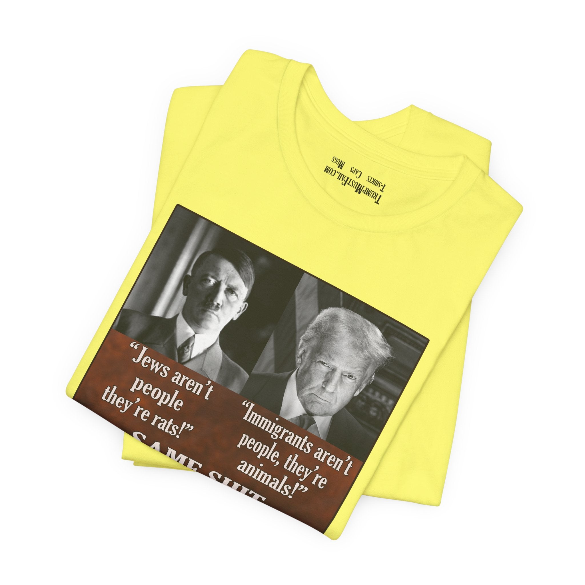 SAME SHIT T-SHIRT/YELLOW