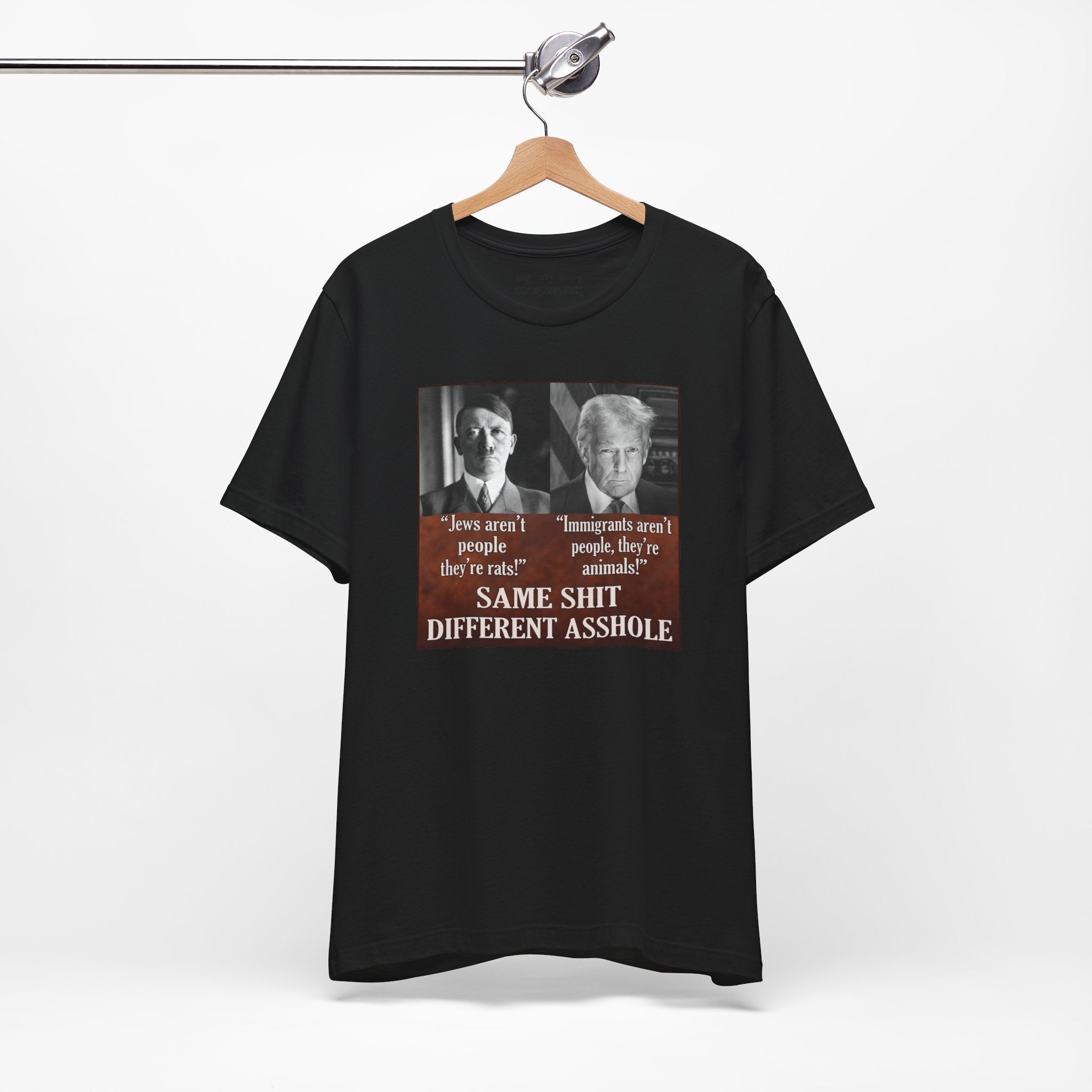 SAME SHIT T-SHIRT/BLACK