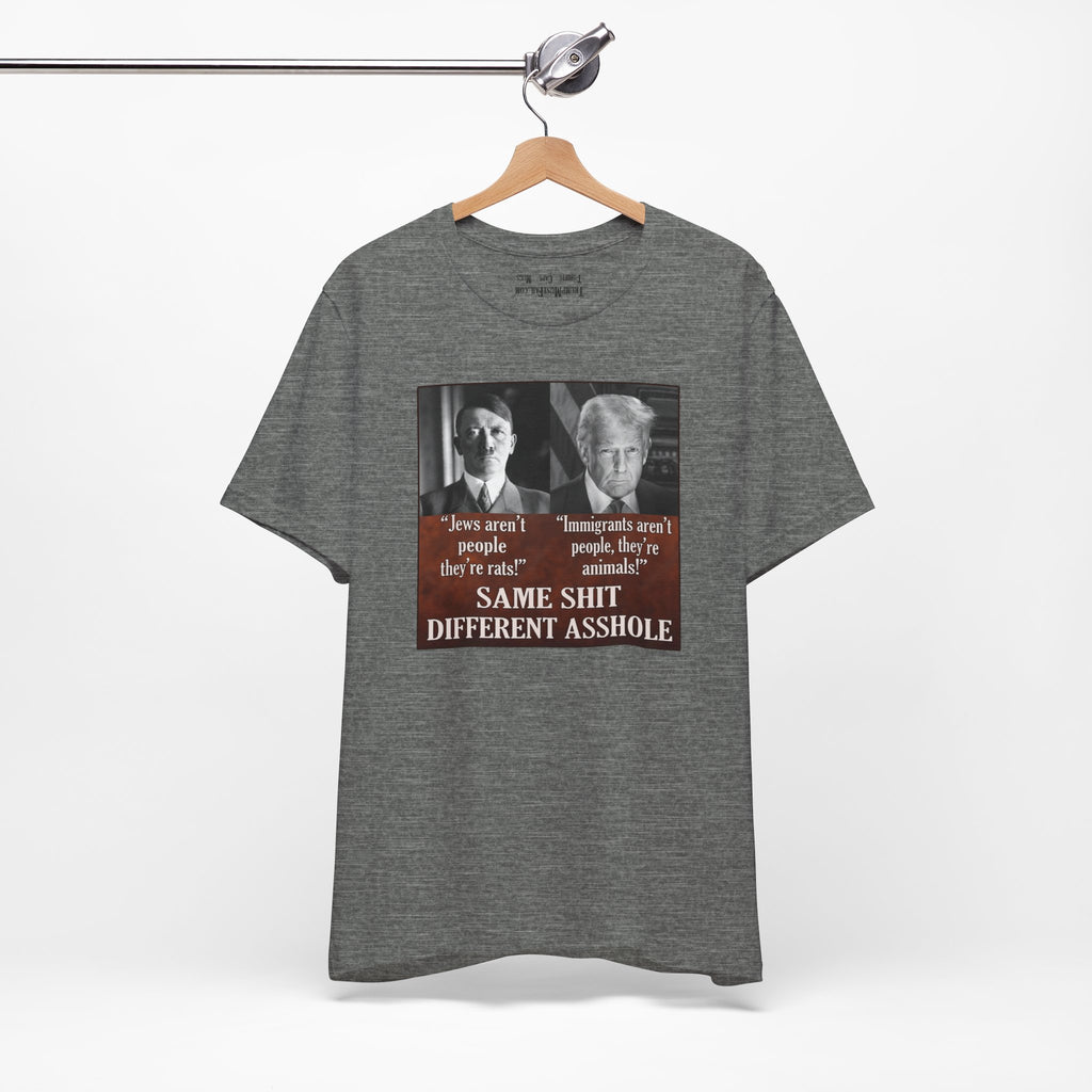 SAME SHIT T-SHIRT/DEEP HEATHER