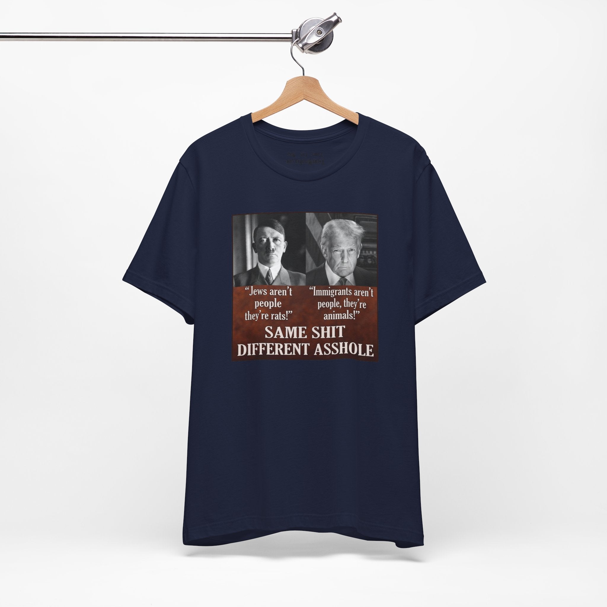 SAME SHIT T-SHIRT/NAVY