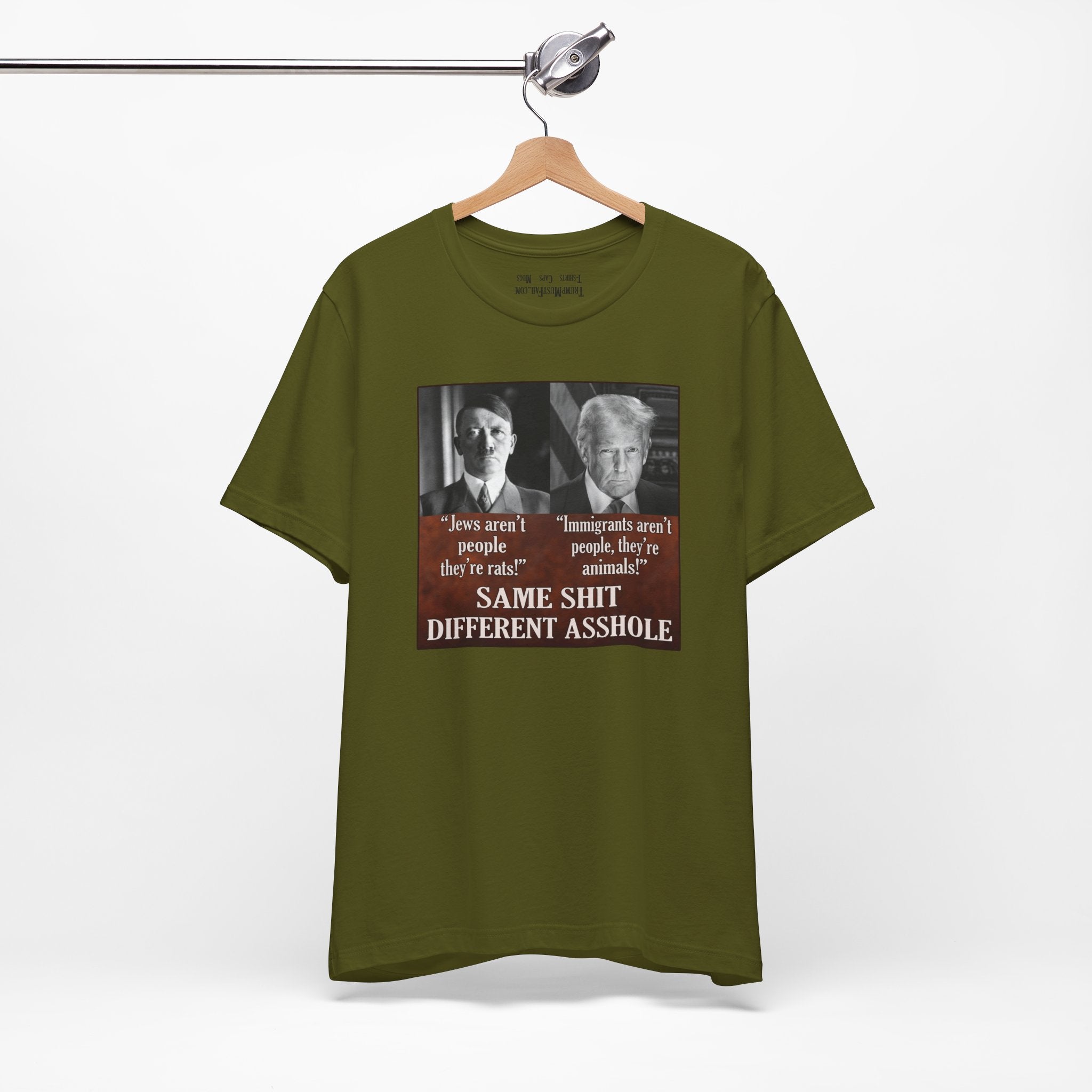 SAME SHIT T-SHIRT/OLIVE