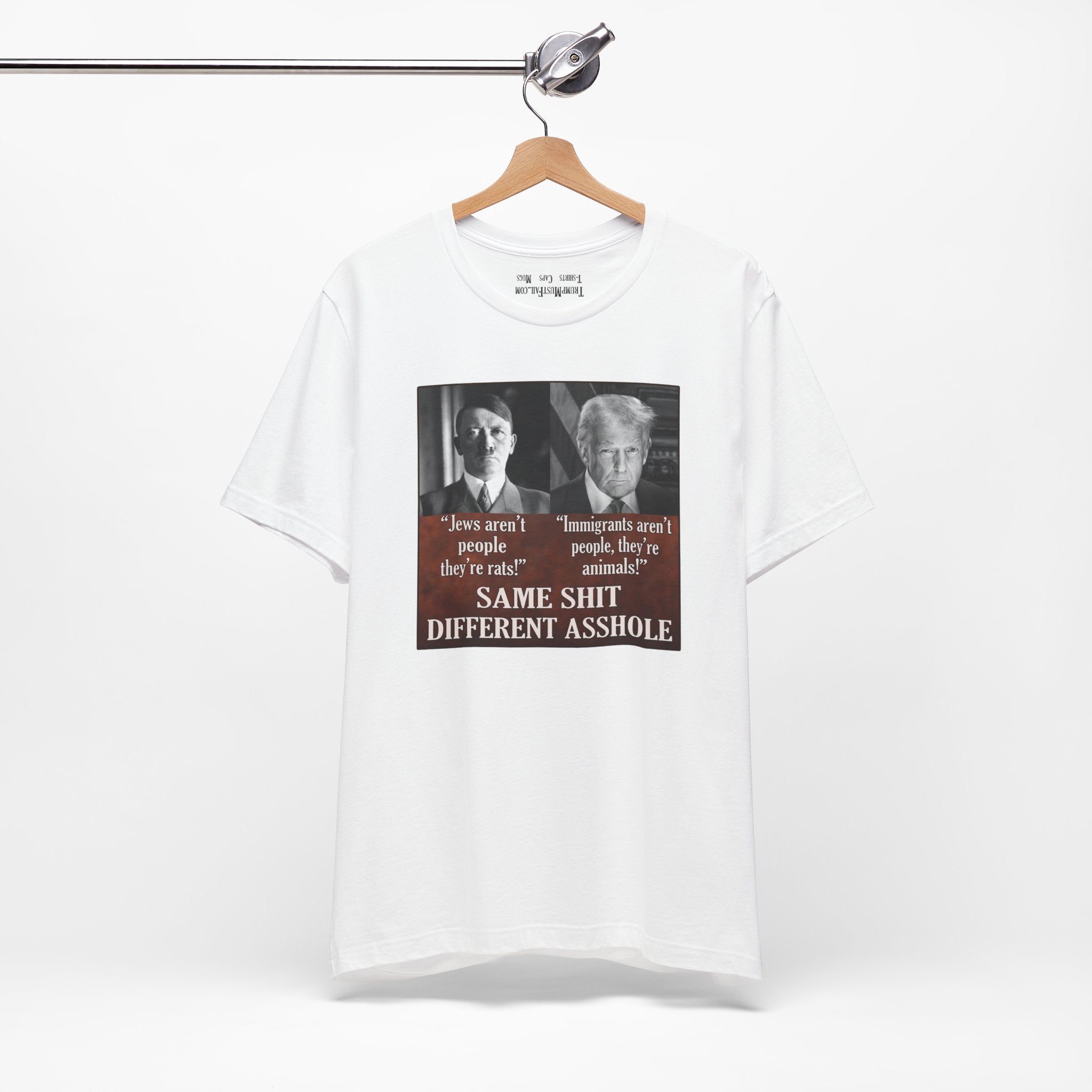 SAME SHIT T-SHIRT/WHITE