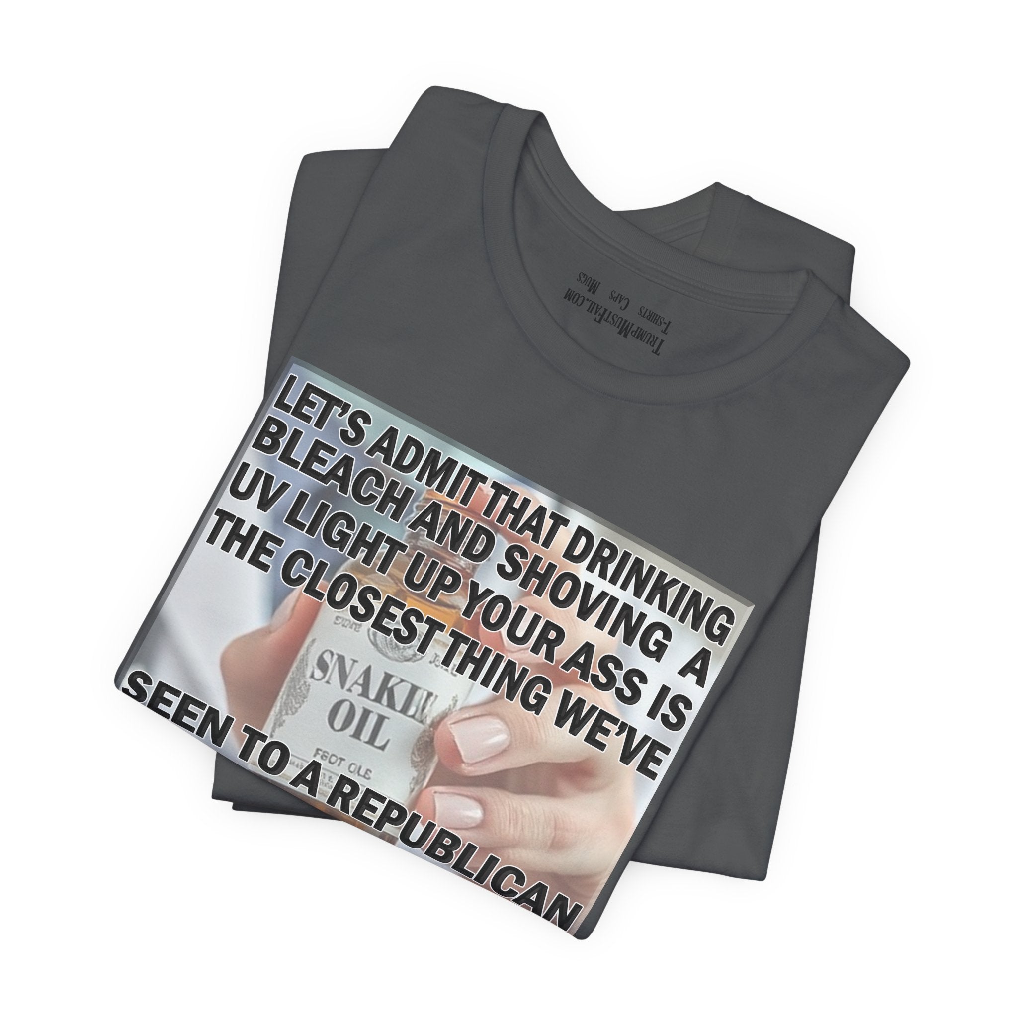 SNAKE OIL T-SHIRT/ASPHALT