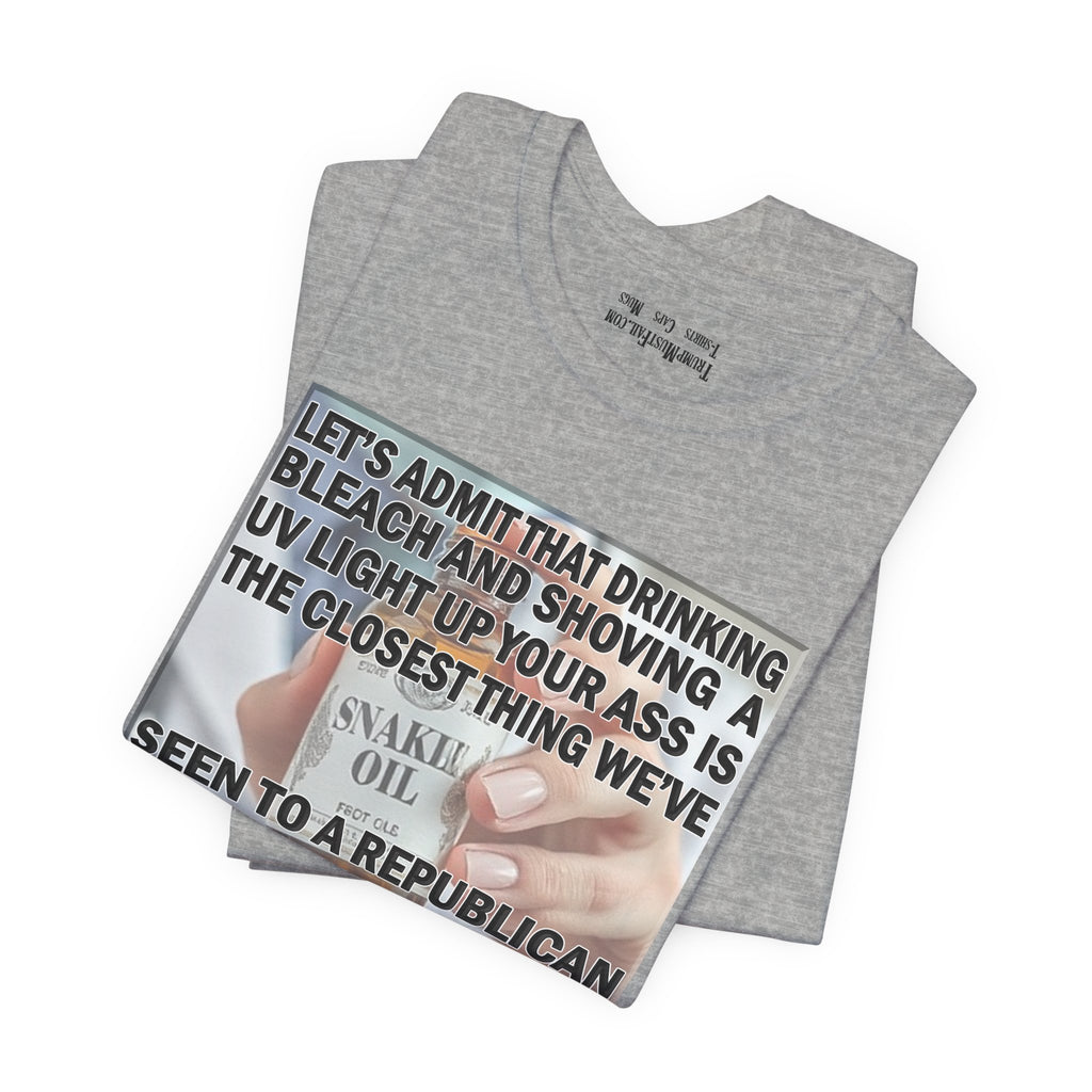 SNAKE OIL T-SHIRT/ATHLETIC HEATHER