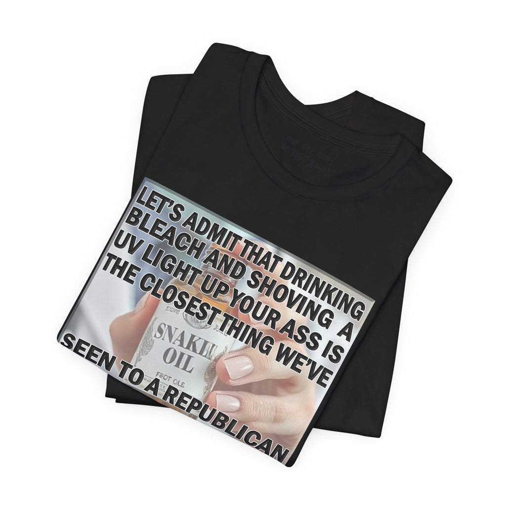 SNAKE OIL T-SHIRT/BLACK