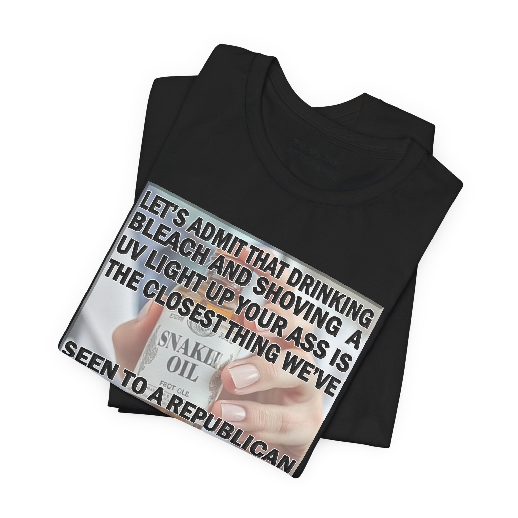 SNAKE OIL T-SHIRT/BLACK