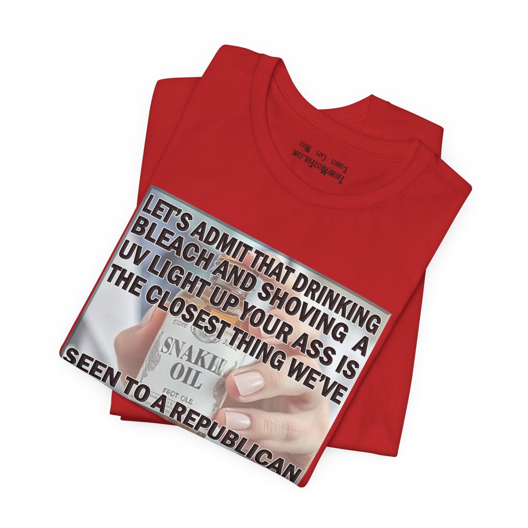 SNAKE OIL T-SHIRT/RED