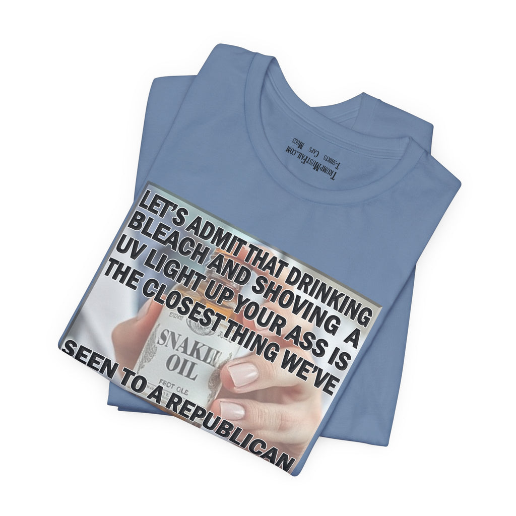 SNAKE OIL T-SHIRT/STEEL BLUE