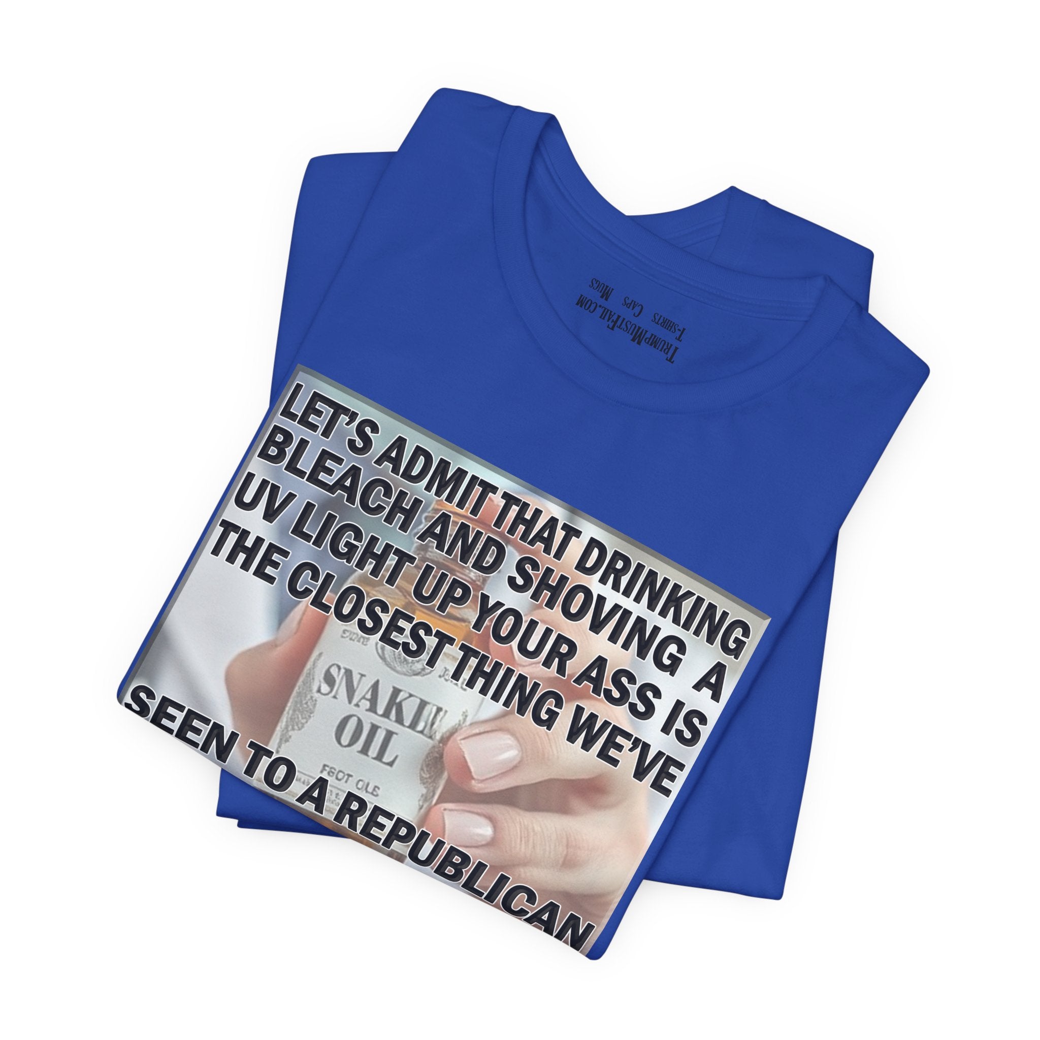 SNAKE OIL T-SHIRT/TRUE ROYAL