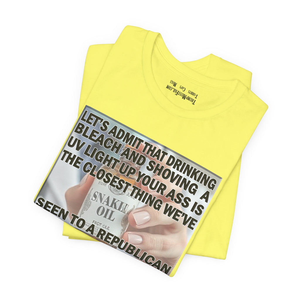 SNAKE OIL T-SHIRT/YELLOW