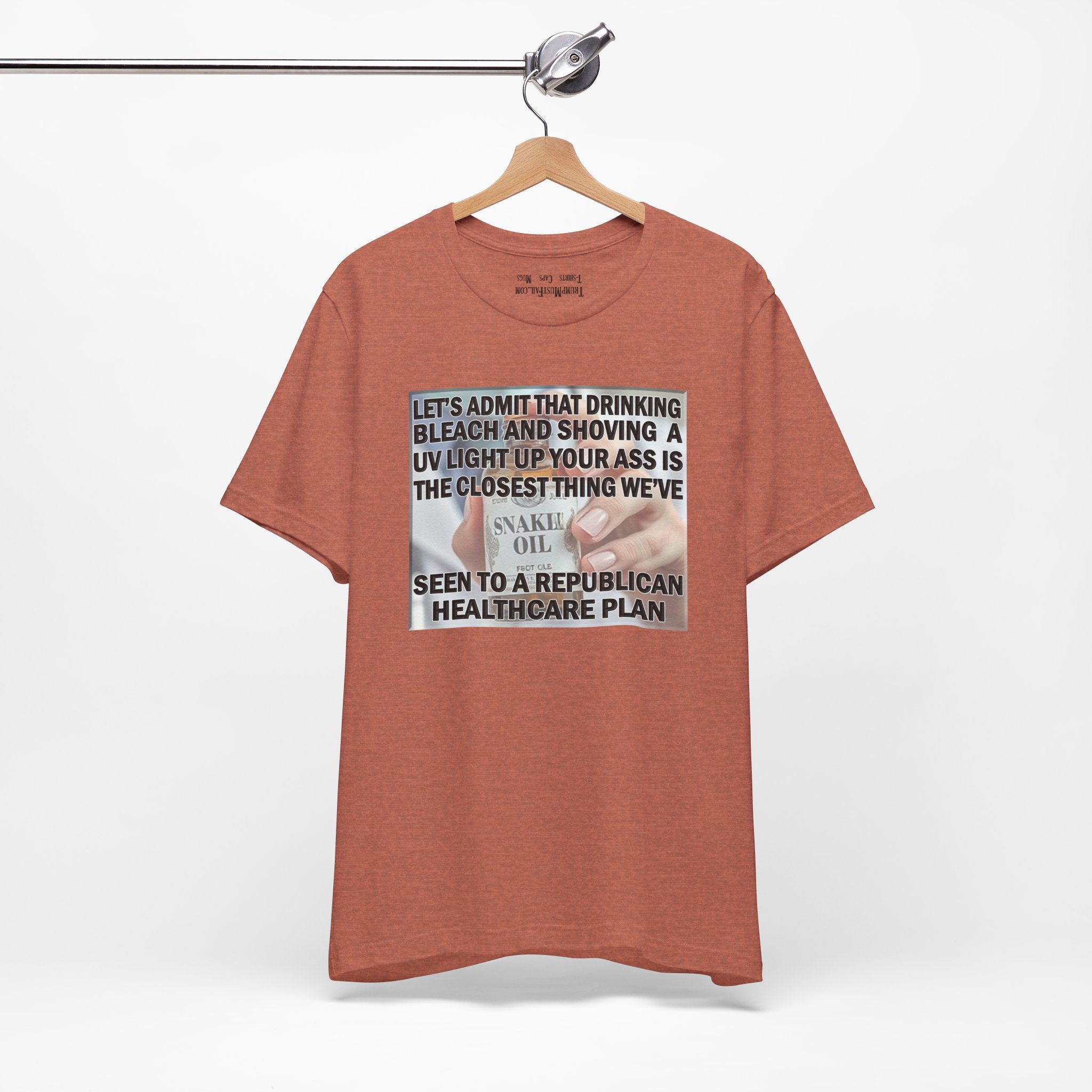 SNAKE OIL T-SHIRT/HEATHER CLAY