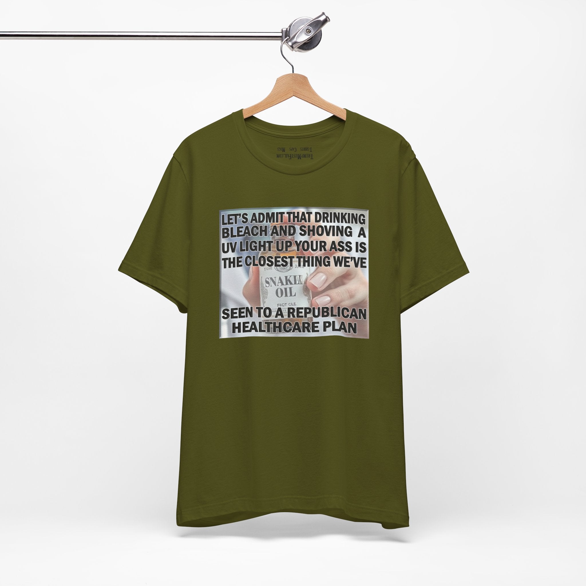 SNAKE OIL T-SHIRT/OLIVE