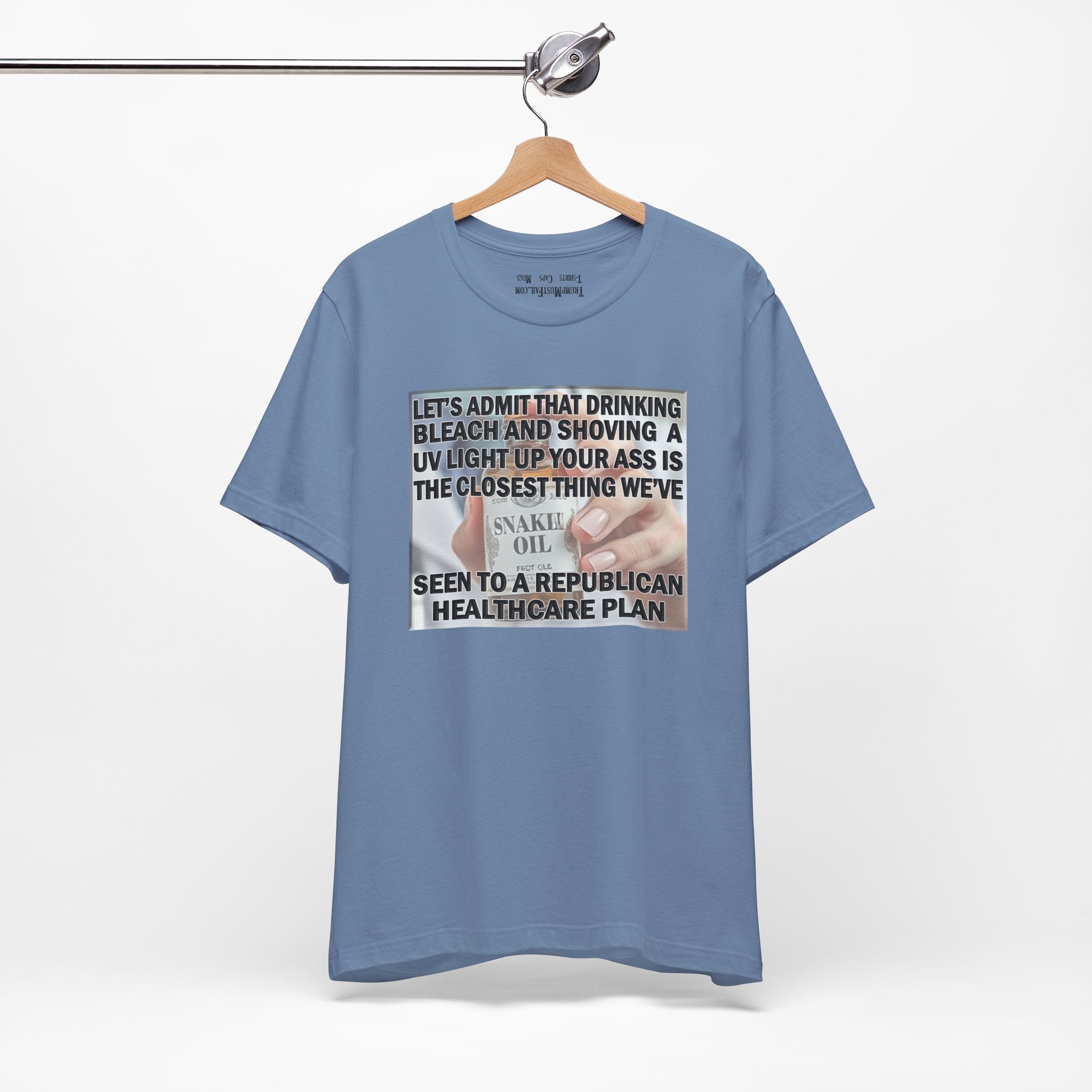 SNAKE OIL T-SHIRT/STEEL BLUE