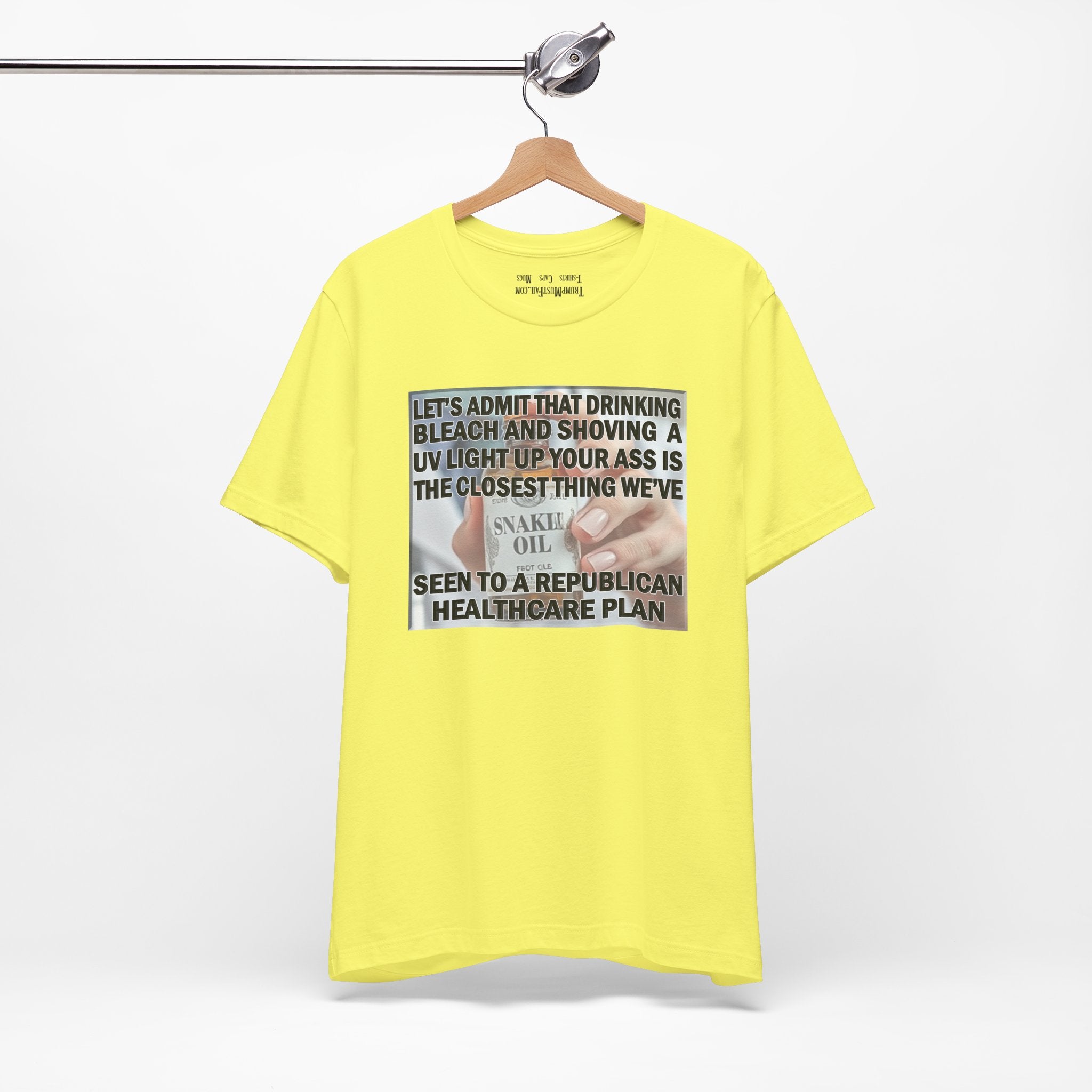SNAKE OIL T-SHIRT/YELLOW