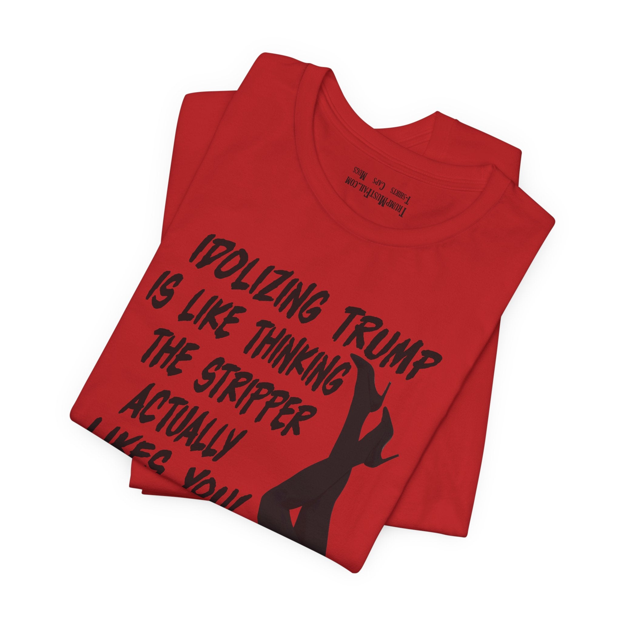 STRIPPER T-SHIRT/RED