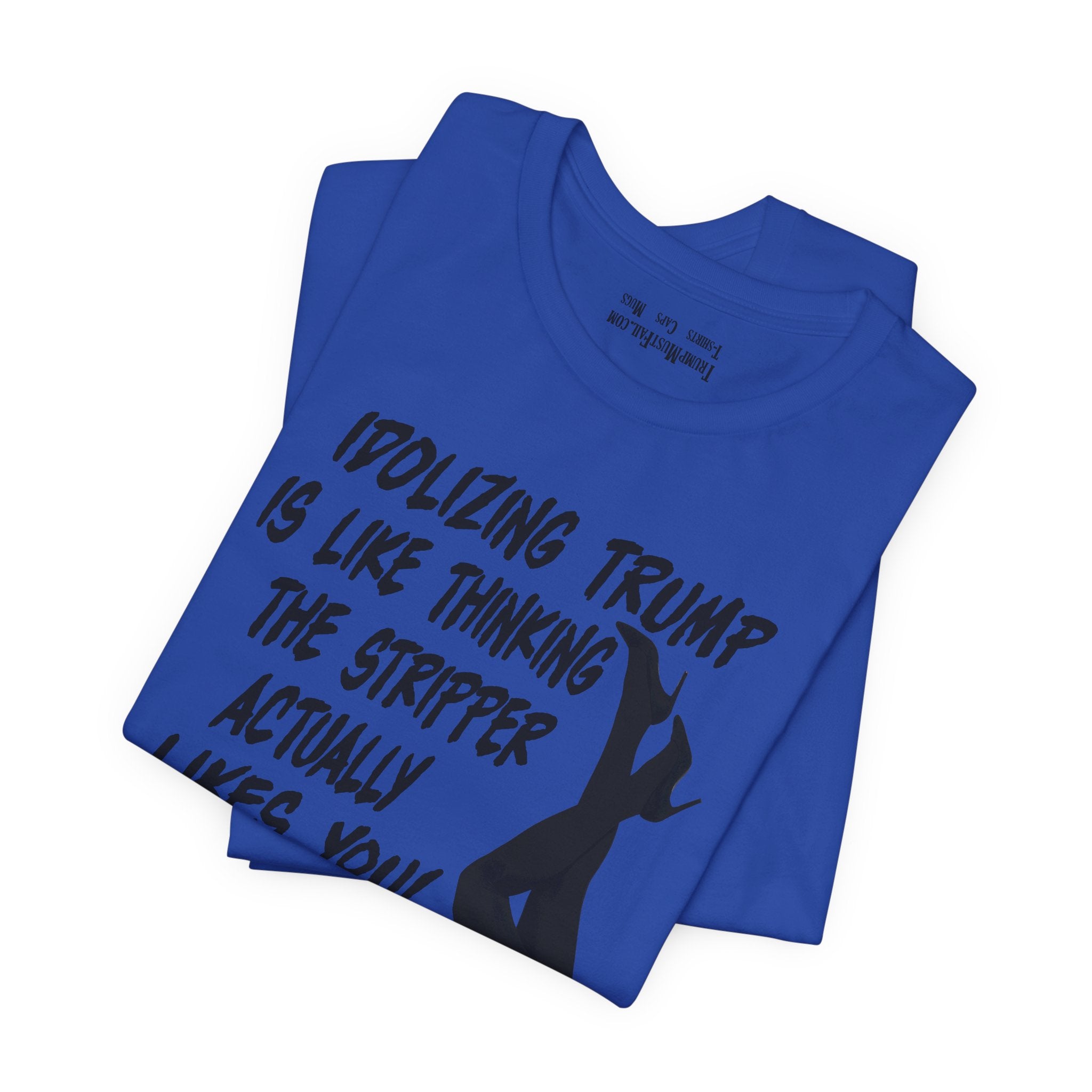 STRIPPER T-SHIRT/TRUE ROYAL
