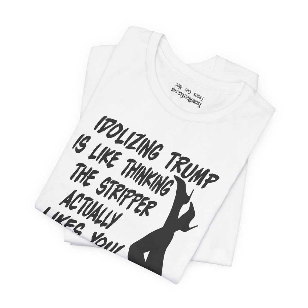 STRIPPER T-SHIRT/WHITE
