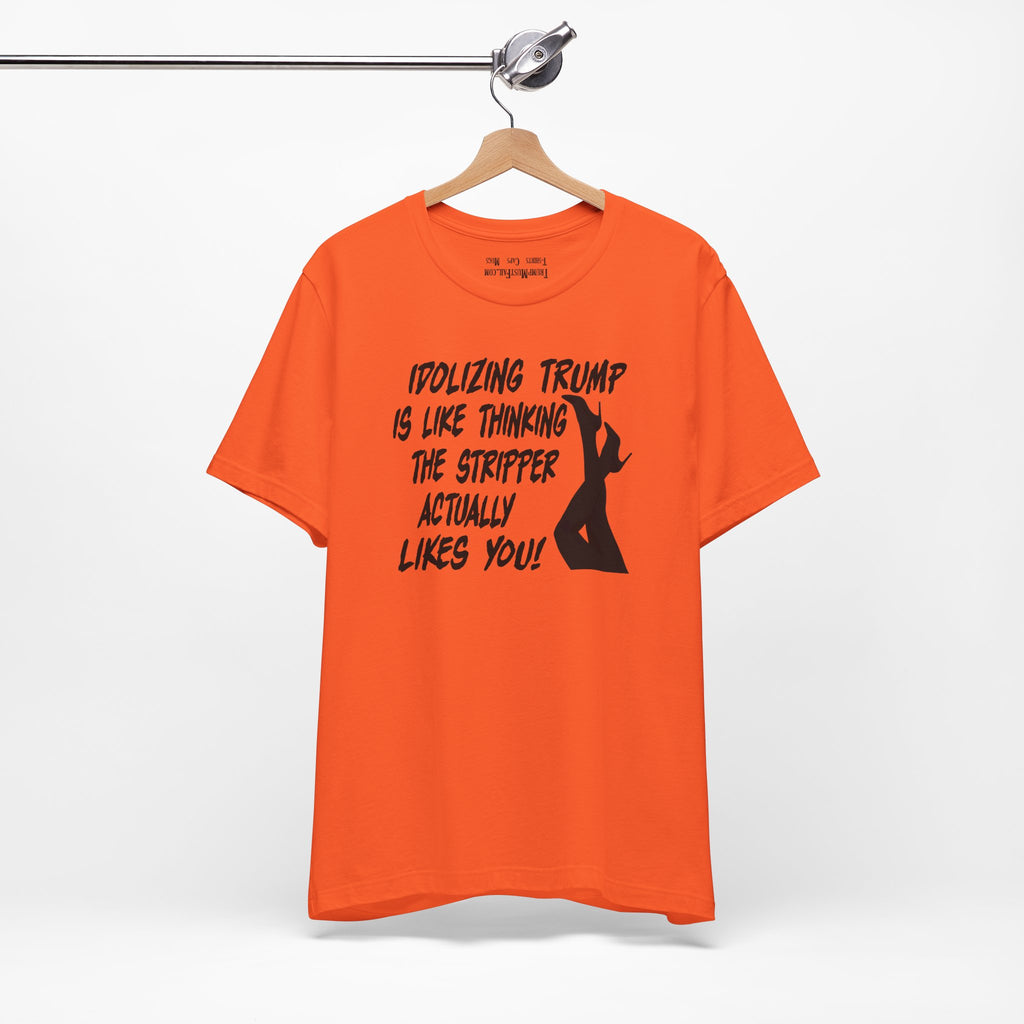 STRIPPER T-SHIRT/ORANGE