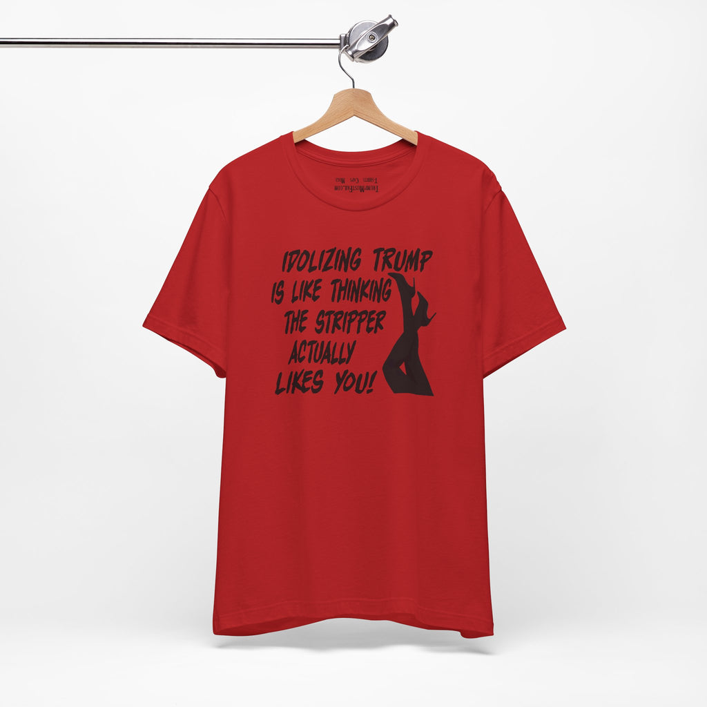STRIPPER T-SHIRT/RED