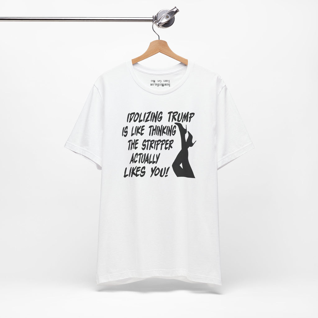 STRIPPER T-SHIRT/WHITE
