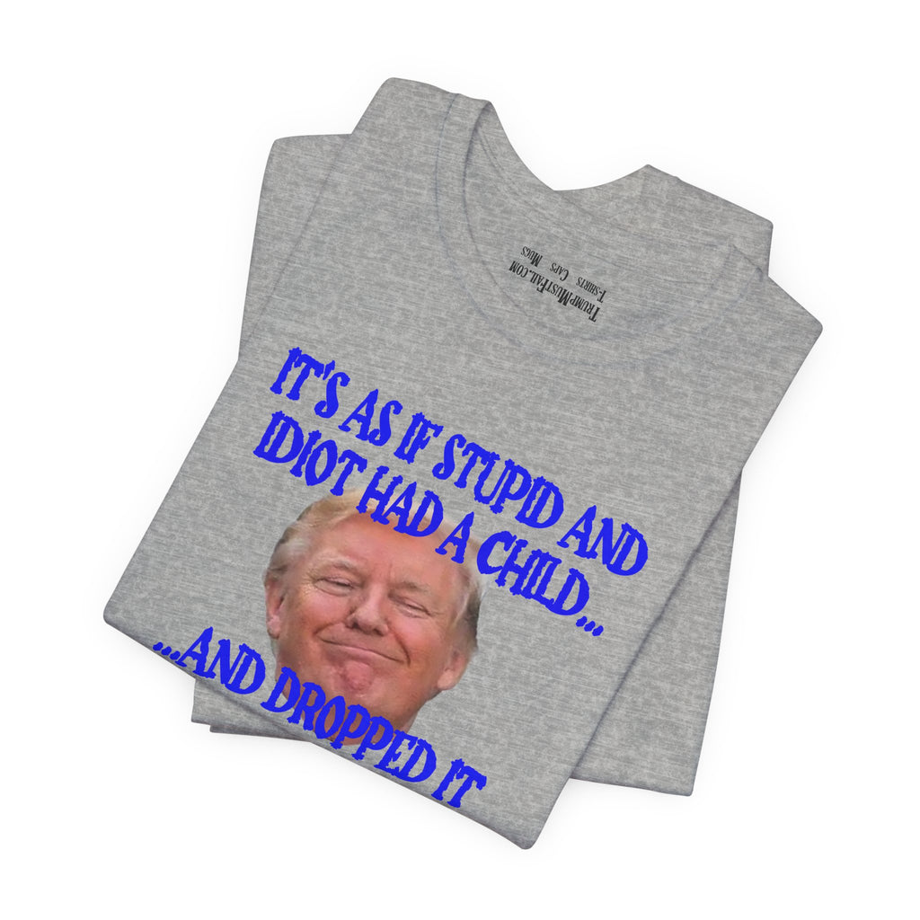 STUPID JR T-SHIRT/ATHLETIC HEATHER