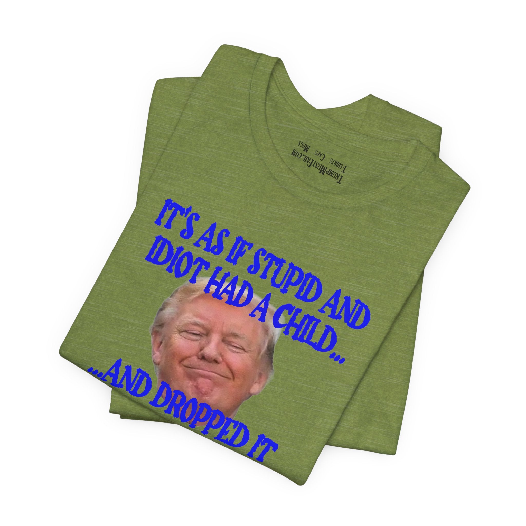 STUPID JR T-SHIRT/HEATHER GREEN