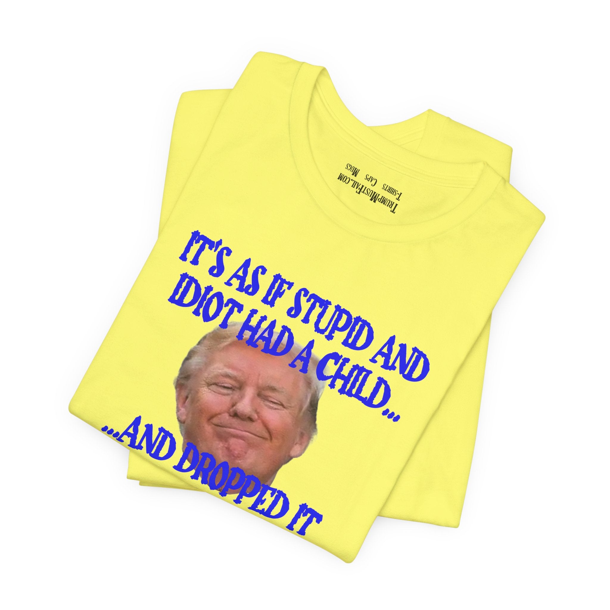 STUPID JR T-SHIRT/YELLOW