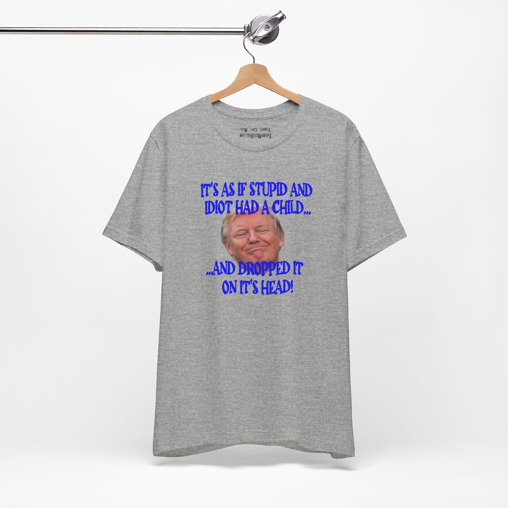 STUPID JR T-SHIRT/ATHLETIC HEATHER