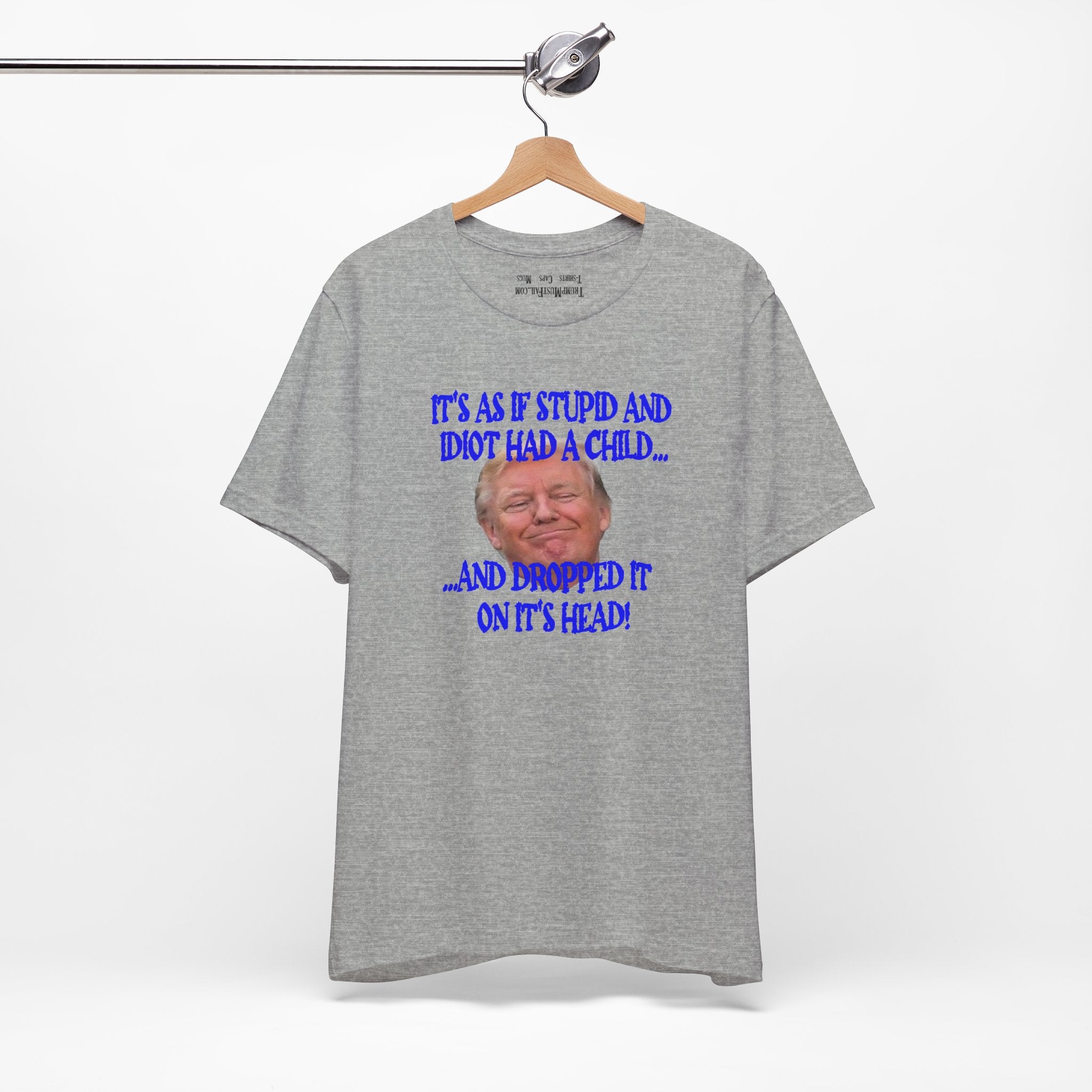 STUPID JR T-SHIRT/ATHLETIC HEATHER