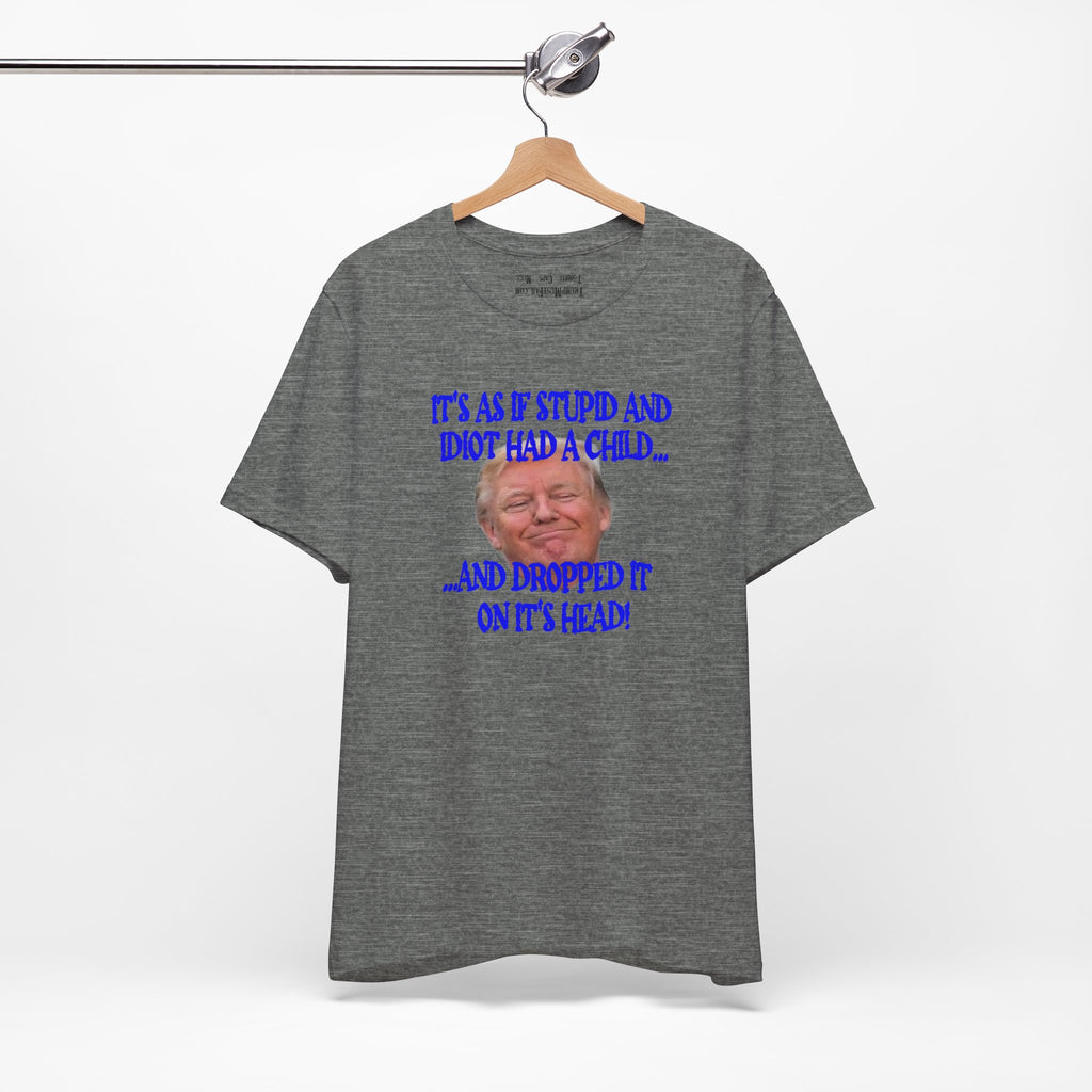 STUPID JR T-SHIRT/DEEP HEATHER
