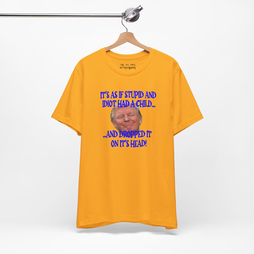 STUPID JR T-SHIRT/GOLD