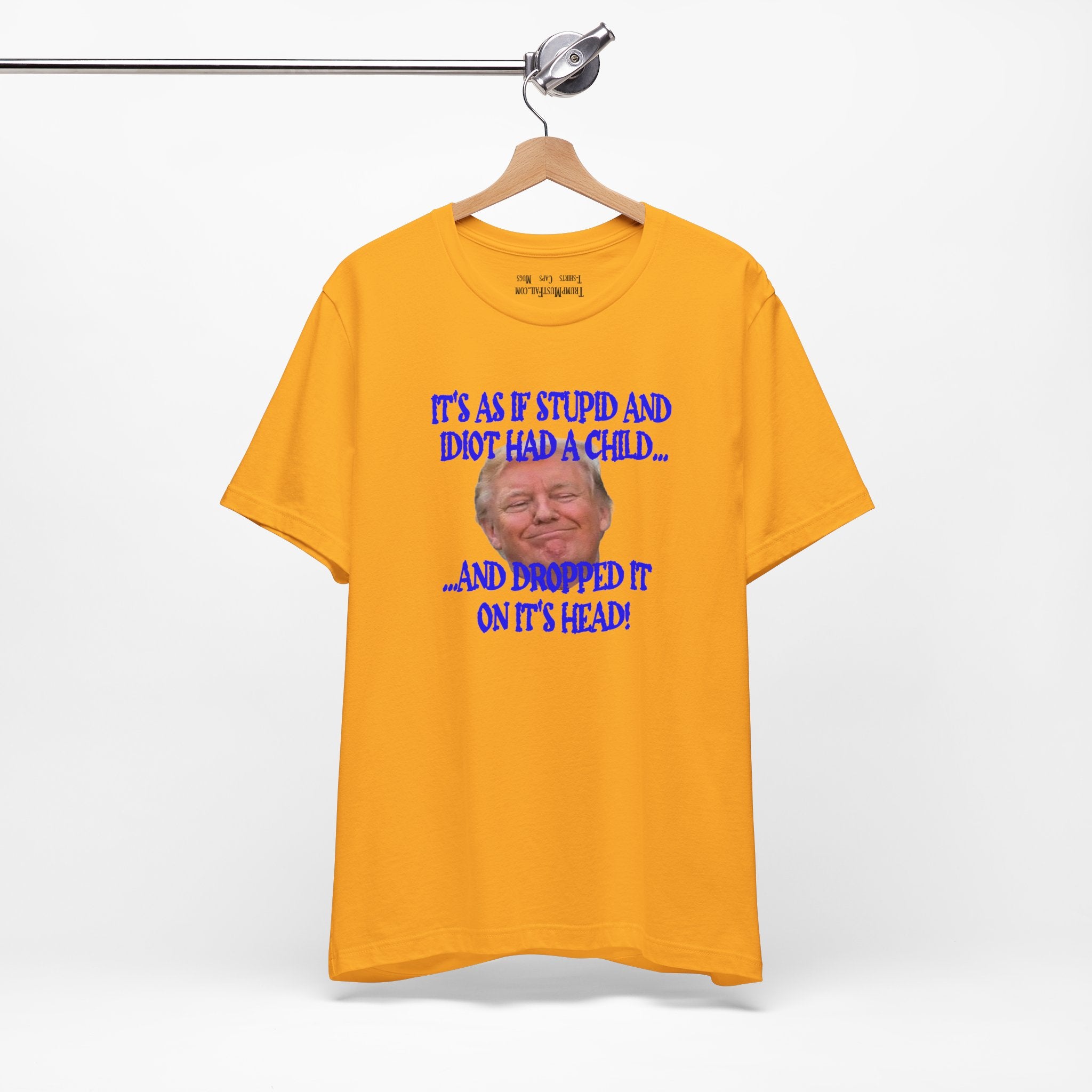 STUPID JR T-SHIRT/GOLD