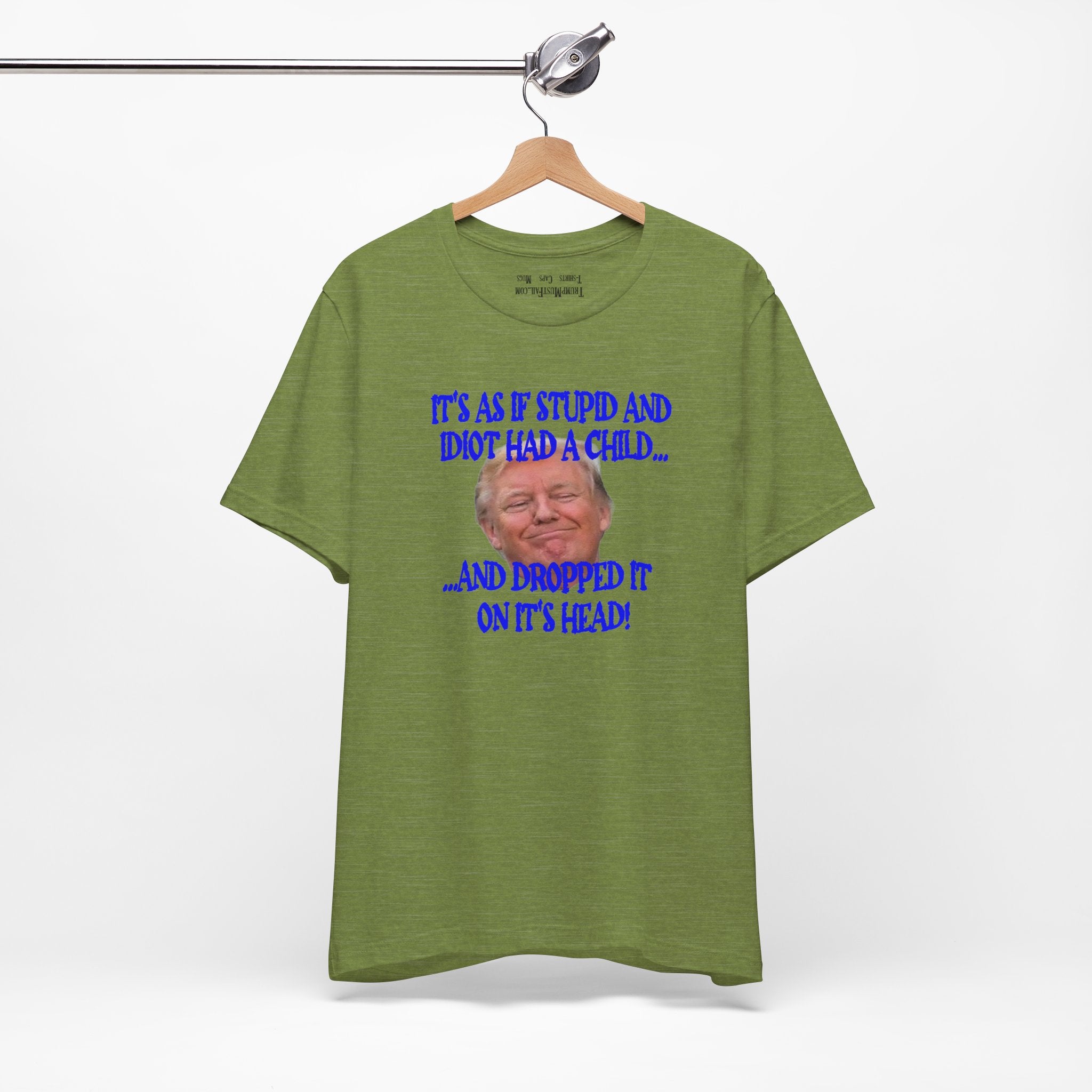 STUPID JR T-SHIRT/HEATHER GREEN