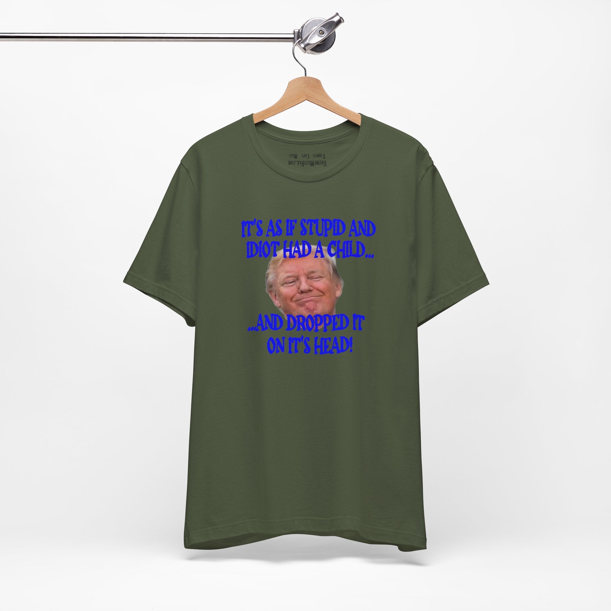 STUPID JR T-SHIRT/MILITARY GREEN