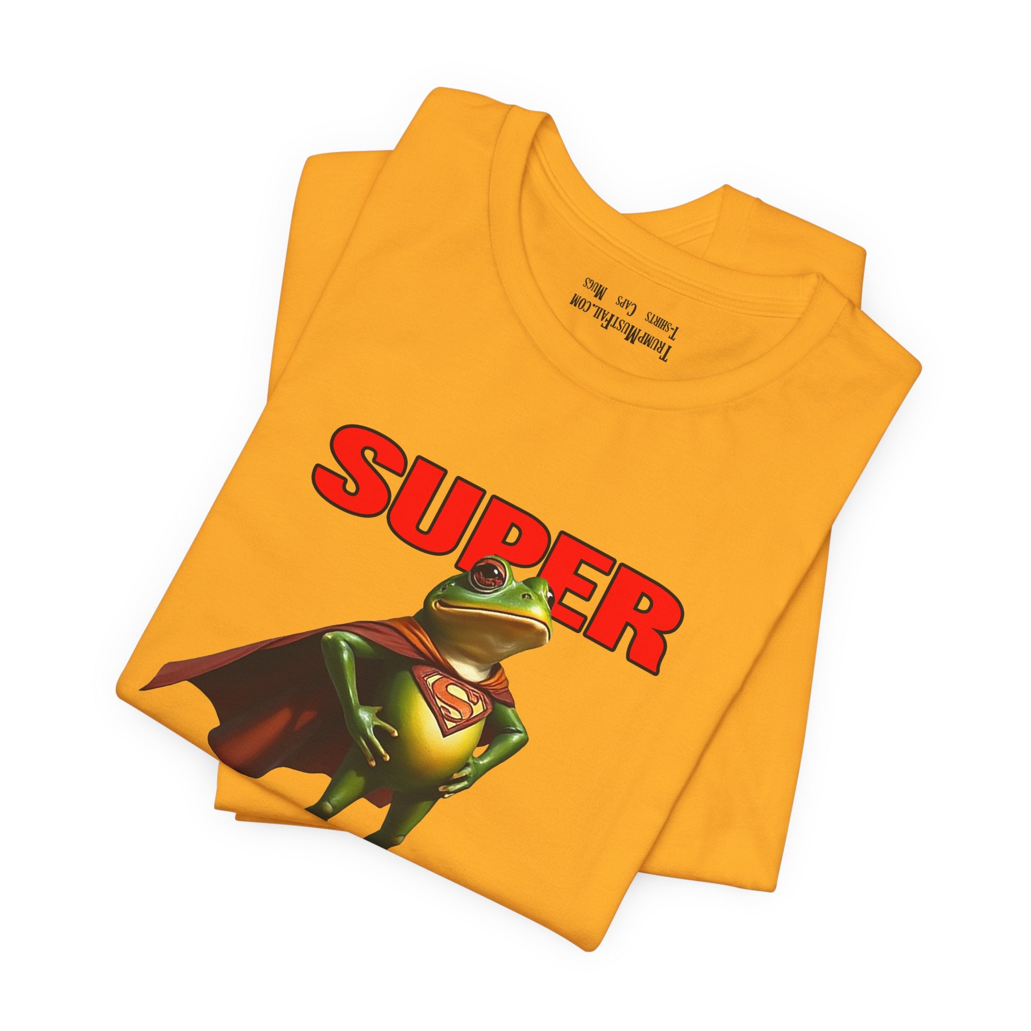 SUPER ANTIFA T-SHIRT/GOLD