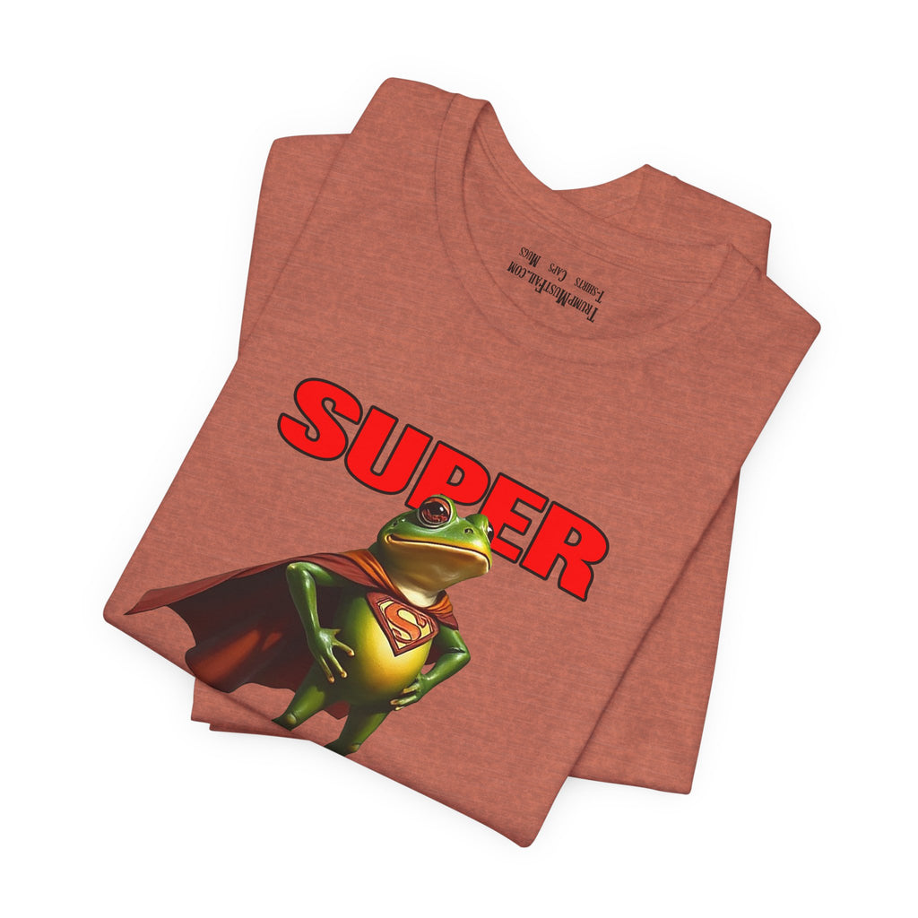 SUPER ANTIFA T-SHIRT/HEATHER CLAY
