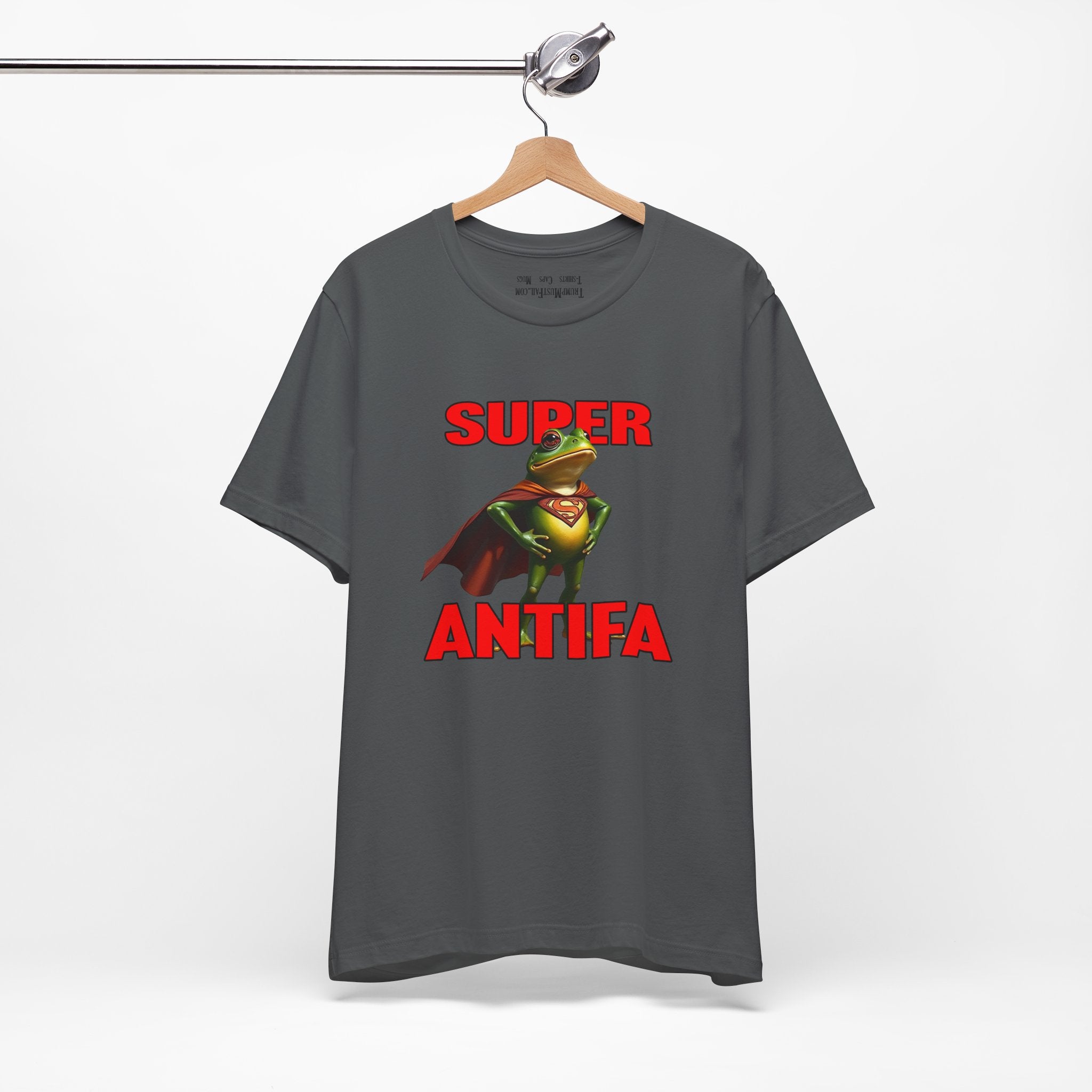SUPER ANTIFA T-SHIRT/ASPHALT