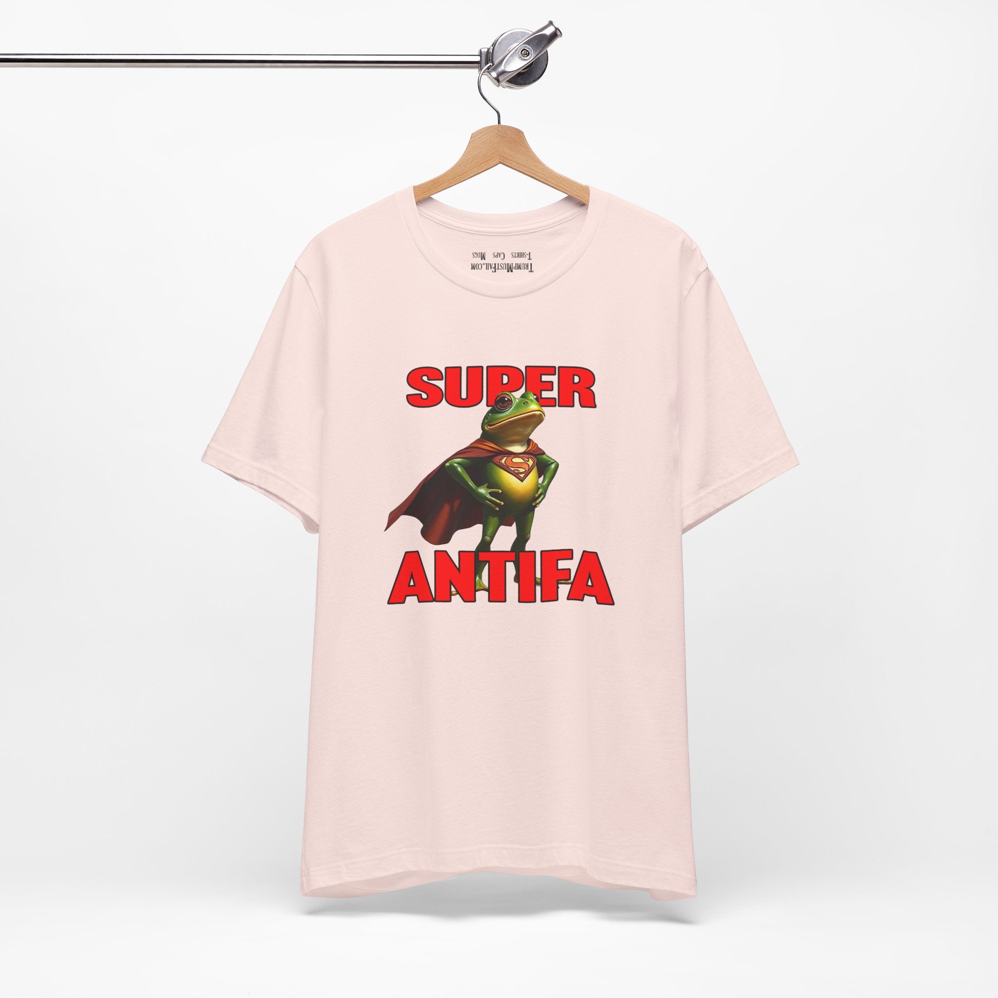 SUPER ANTIFA T-SHIRT/SOFT PINK