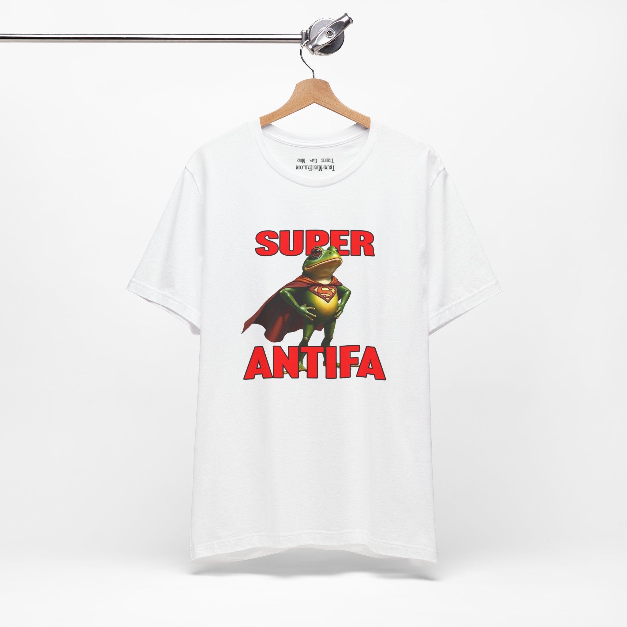 SUPER ANTIFA T-SHIRT/WHITE