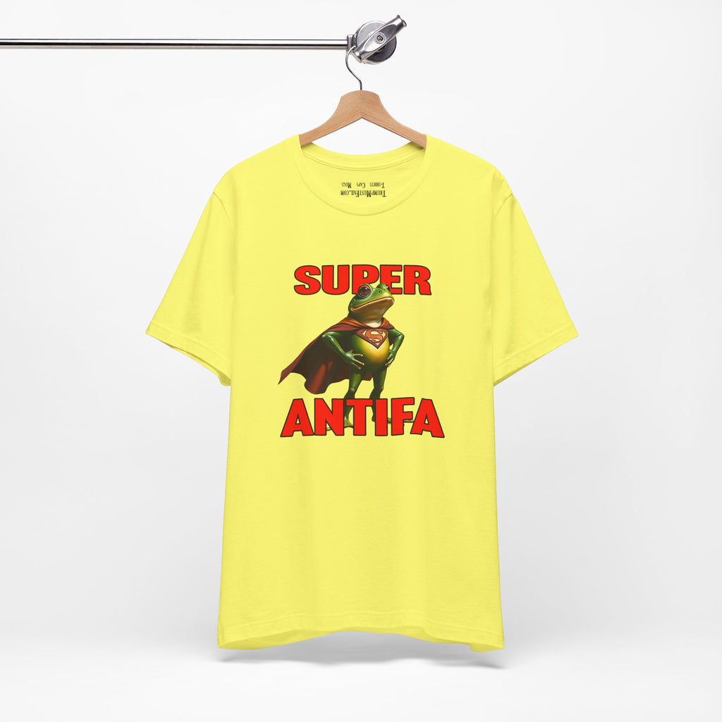SUPER ANTIFA T-SHIRT/YELLOW