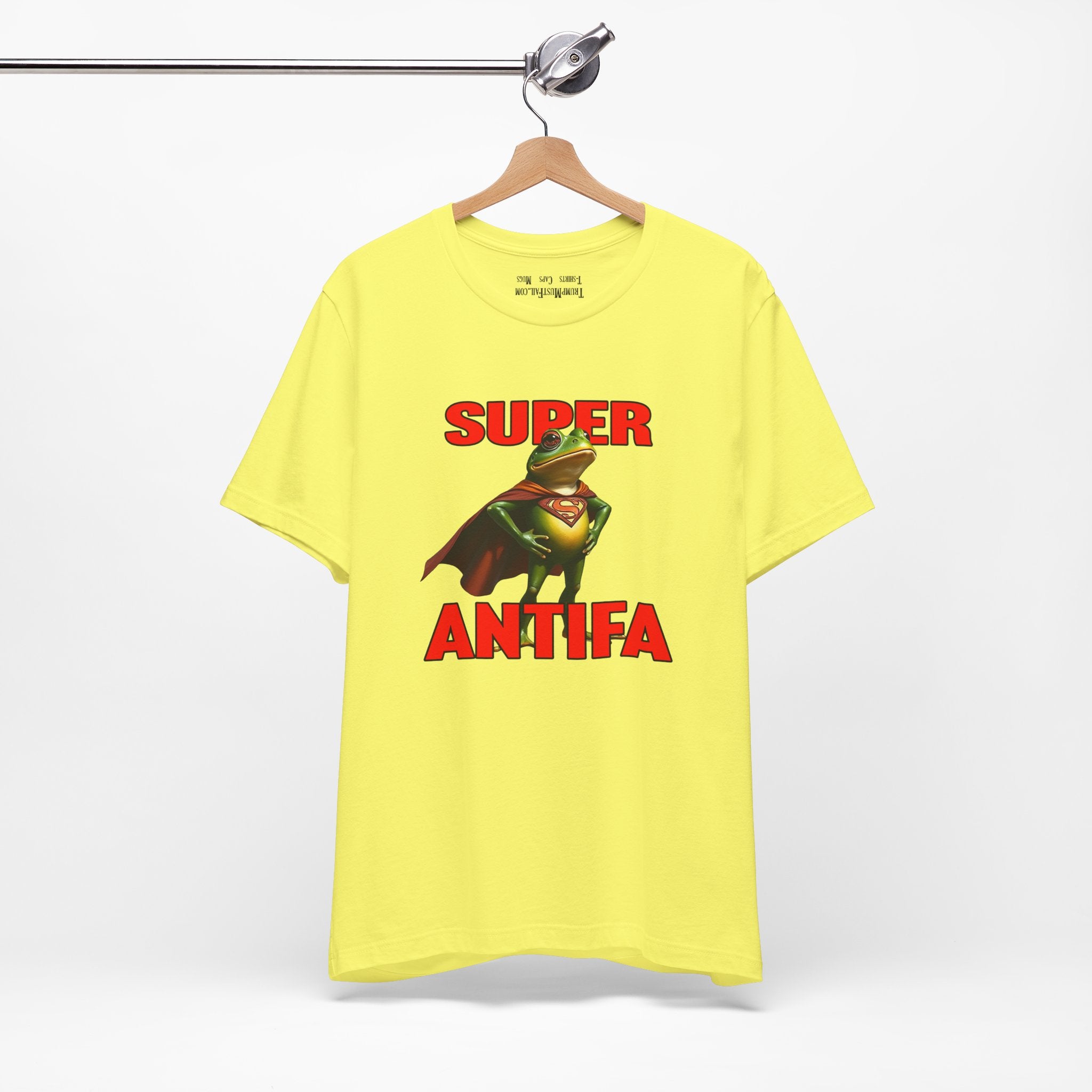 SUPER ANTIFA T-SHIRT/YELLOW