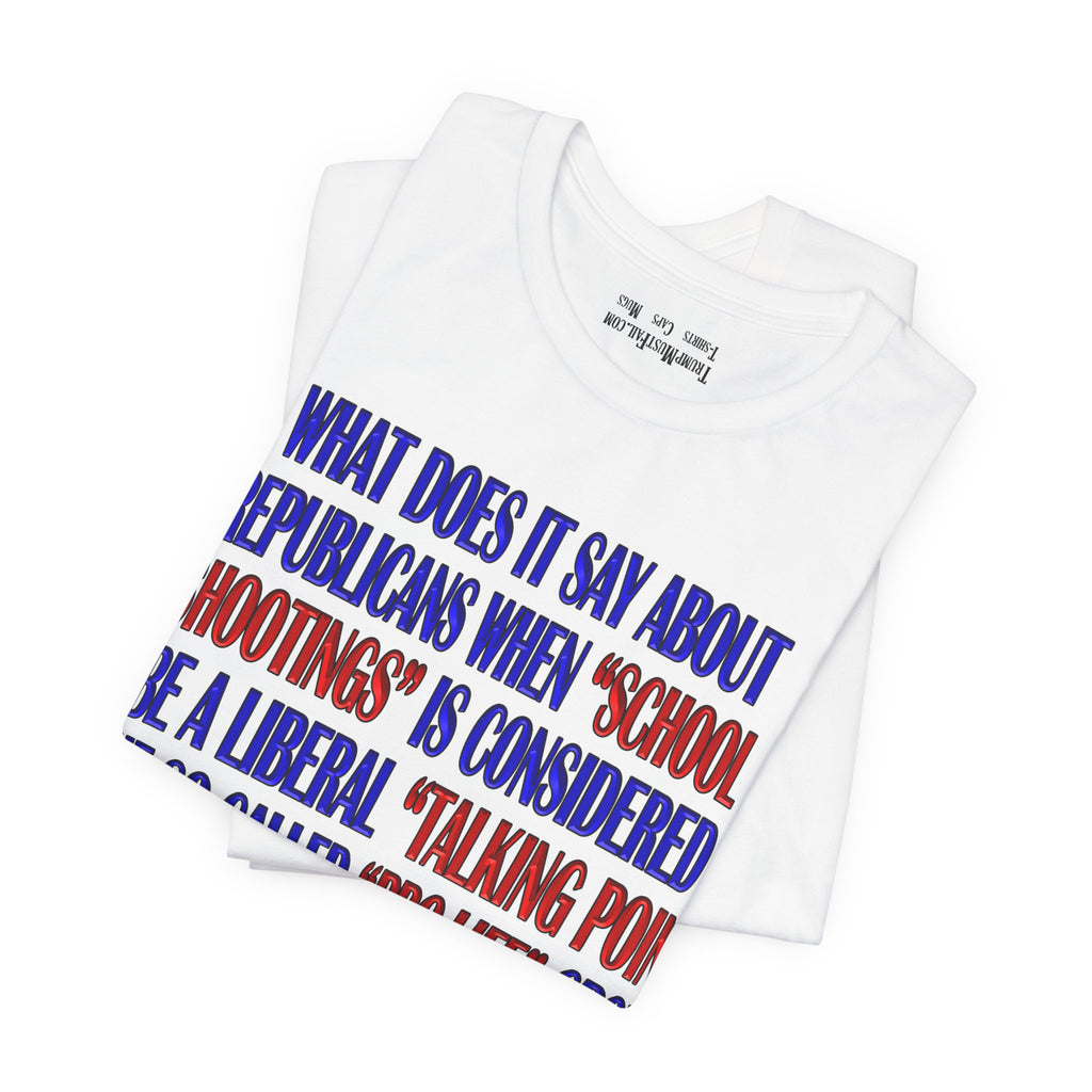 TALKING POINT T-SHIRT/WHITE