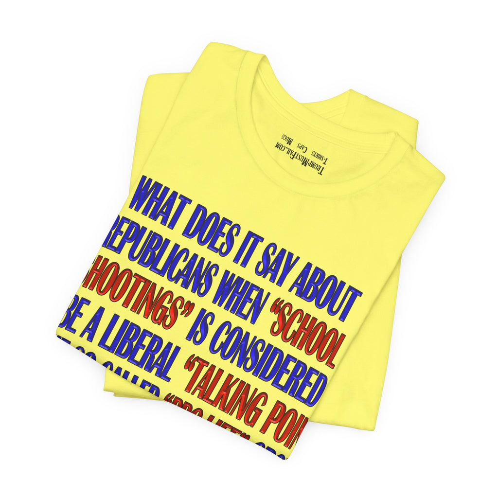 TALKING POINT T-SHIRT/YELLOW